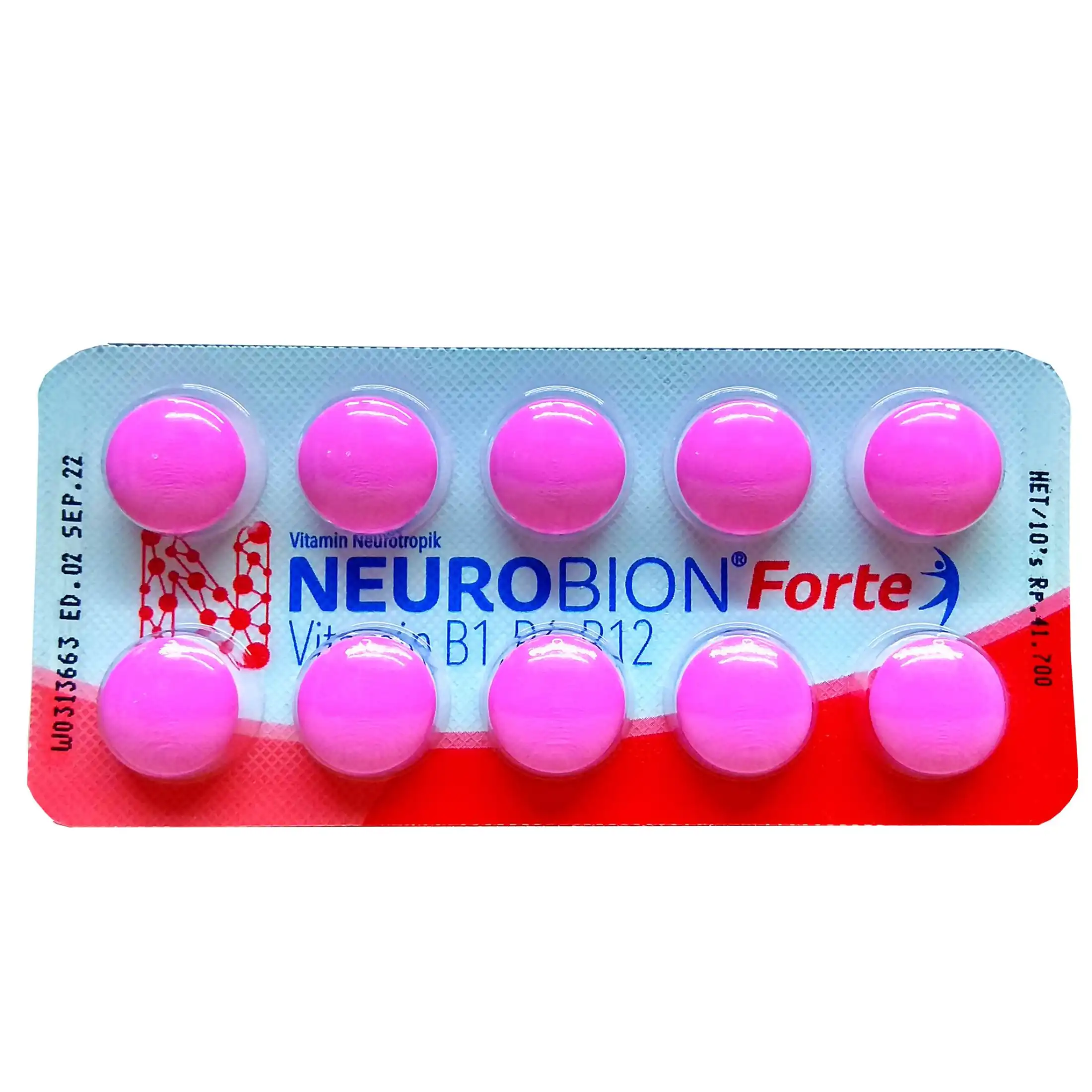 Neurobion Forte 10 Tablet Vitamin B Kompleks Membantu Memelihara Kesehatan Vitamin Neurotropik Lazada Indonesia