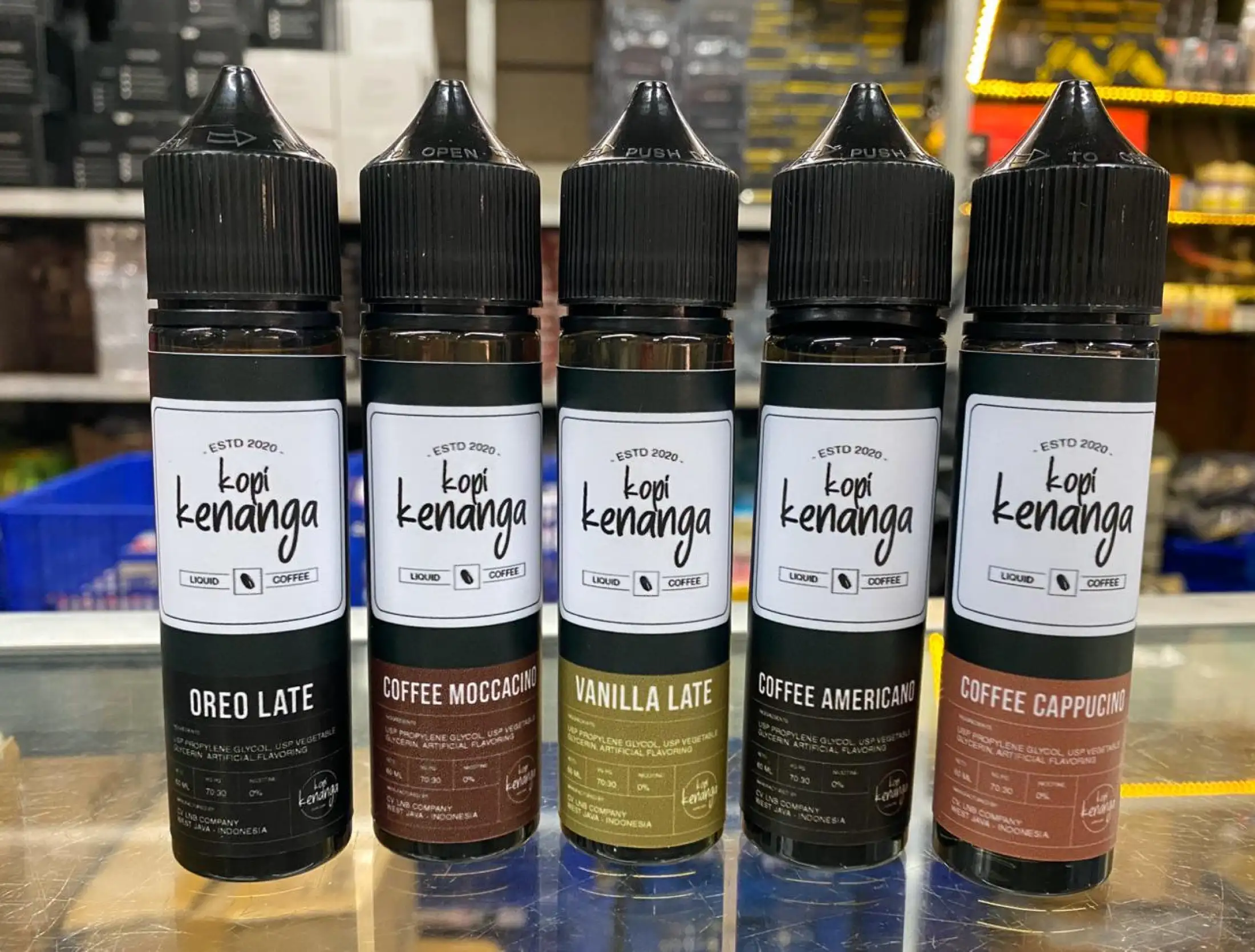 Art Premium Liquid Kopi Kenanga 60ml Liquid Rasa Kopi 60ml Lazada Indonesia