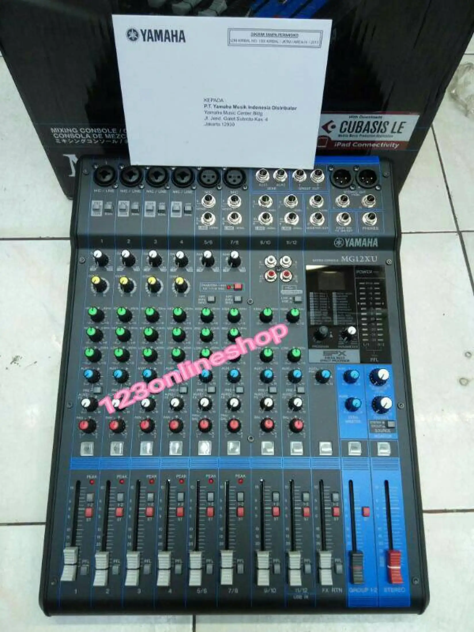 Mixer Yamaha Mg12xu Original Garansi Lazada Indonesia