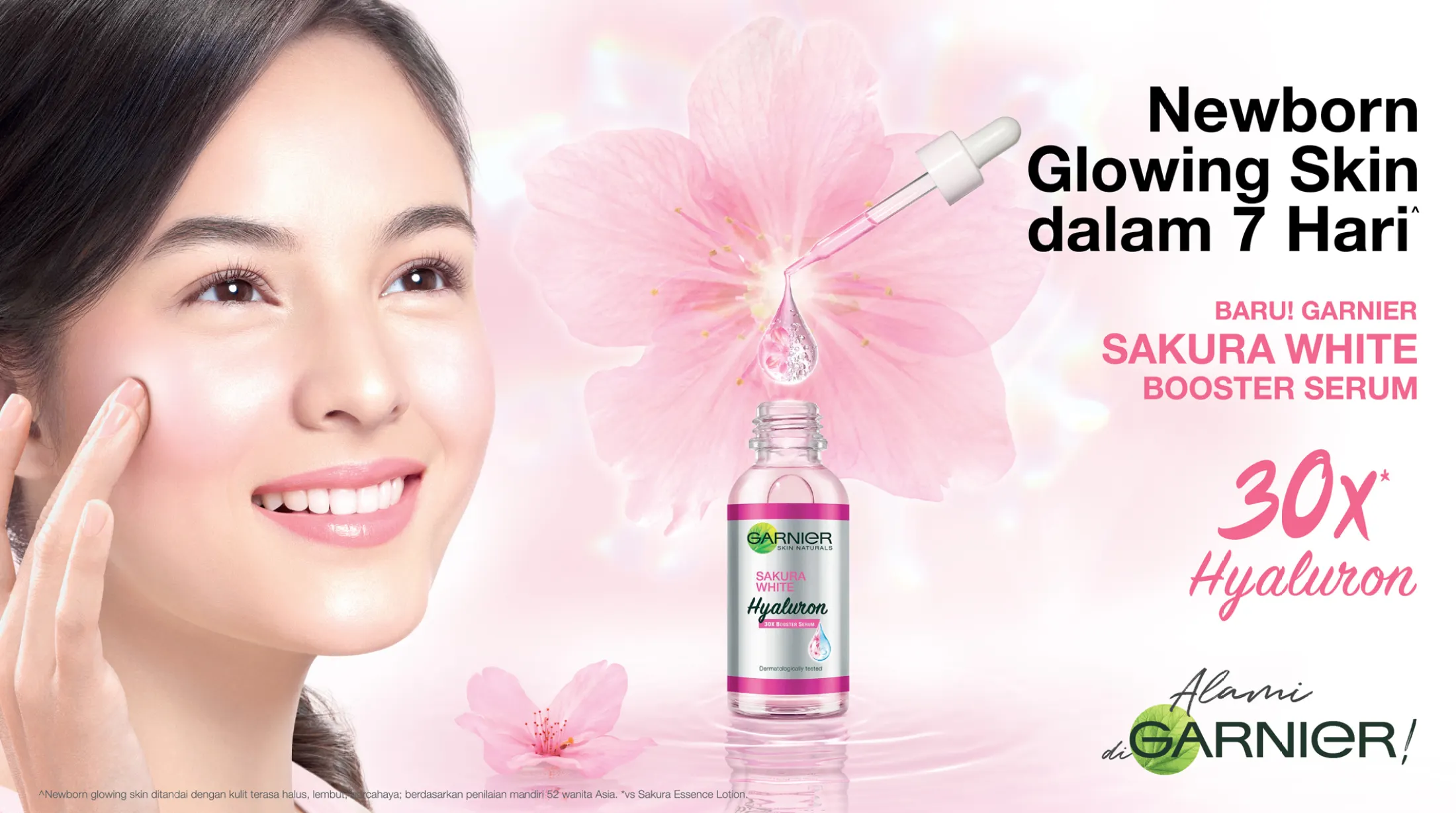 garnier newborn glowing skin