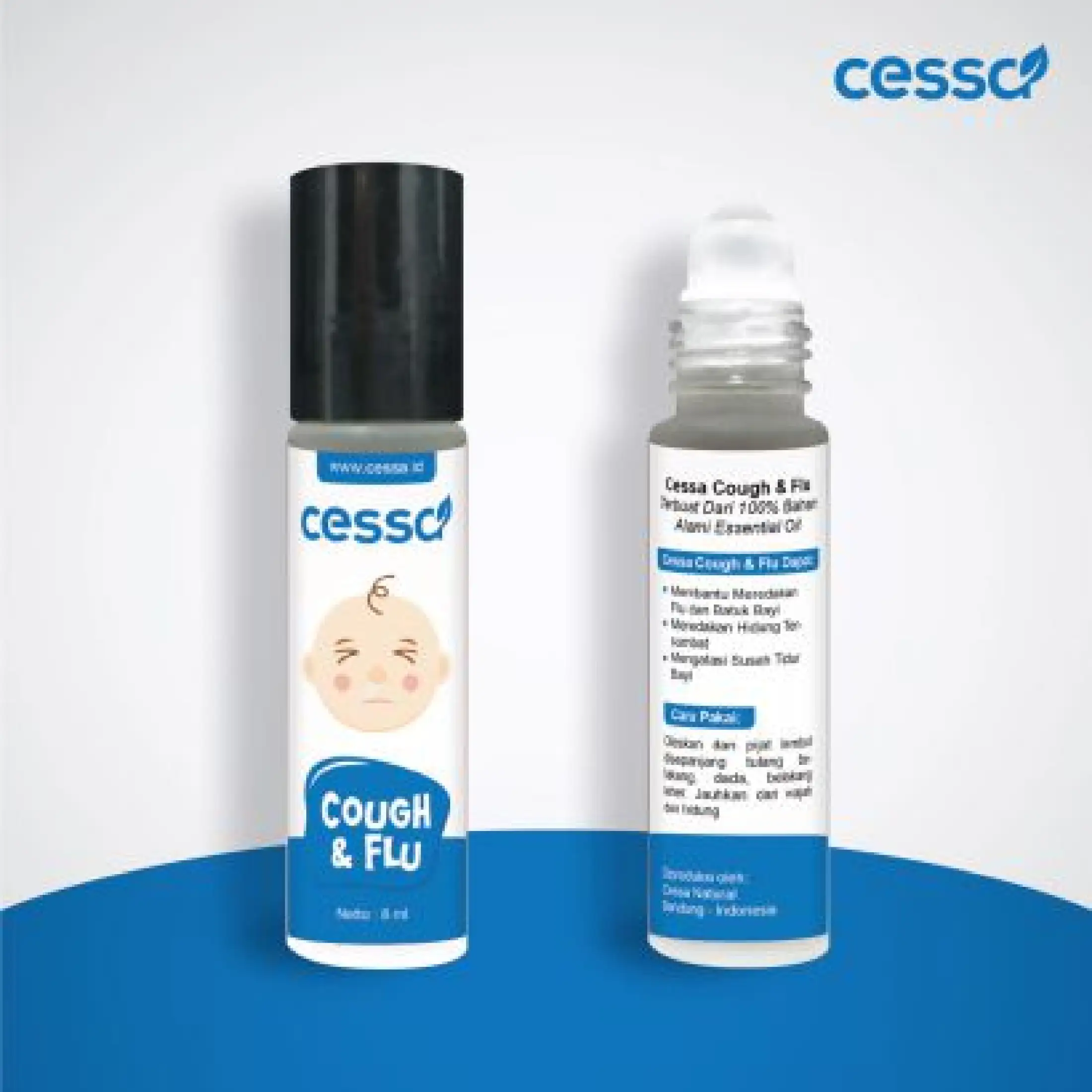 Etalasebunda Cessa Cough Flu Essential Oil 0 2th Pereda Batuk Dan Pilek Bayi Untuk 0 2th Obat Flu Dan Batuk Anak Lazada Indonesia