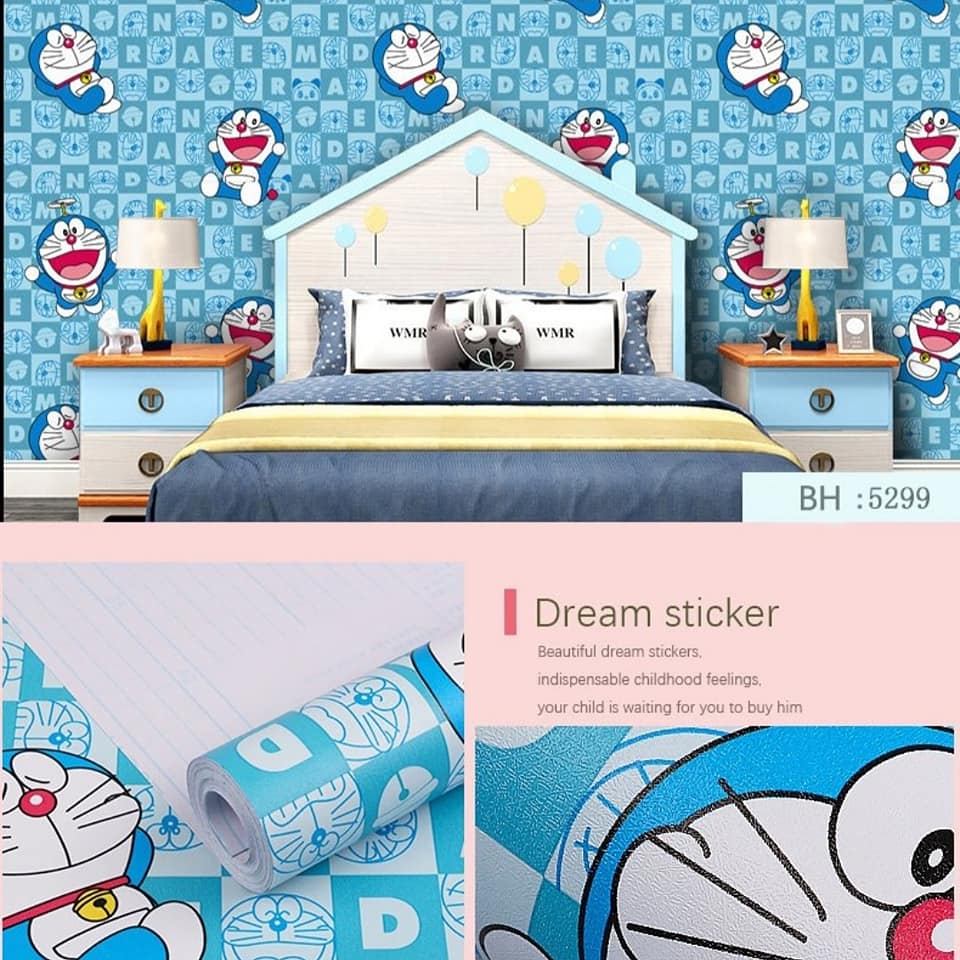 20 Koleski Terbaru  Gambar Stiker  Doraemon  Untuk Kamar 