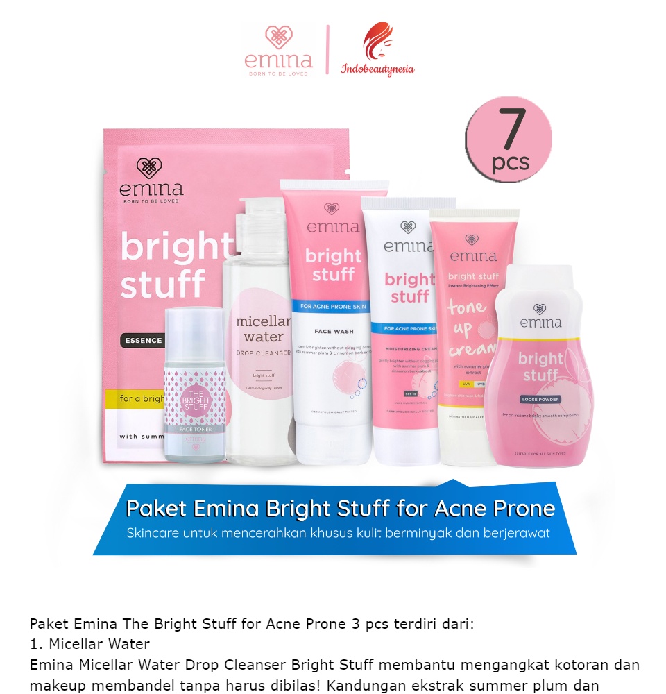 emina acne prone skin