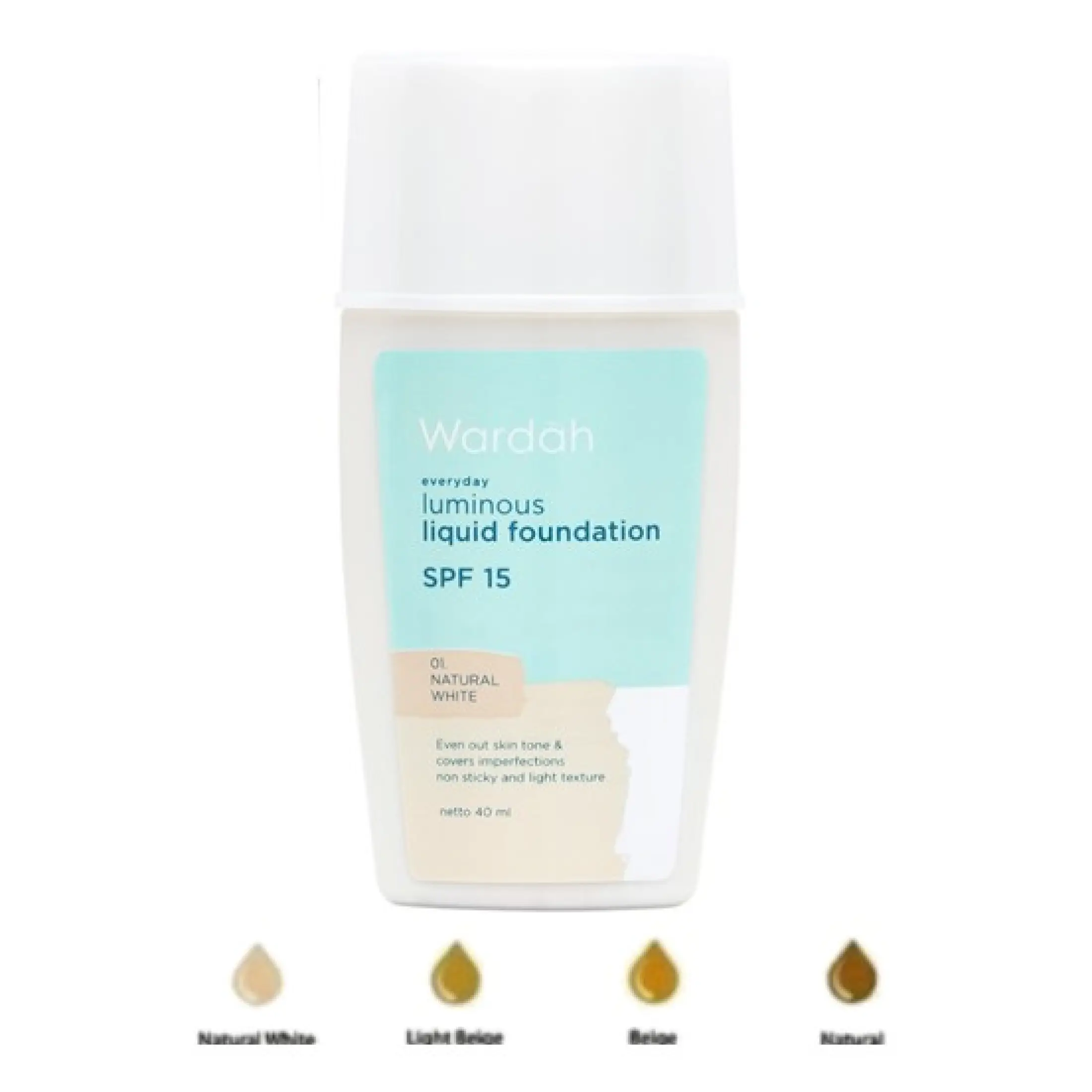 wardah luminous liquid foundation