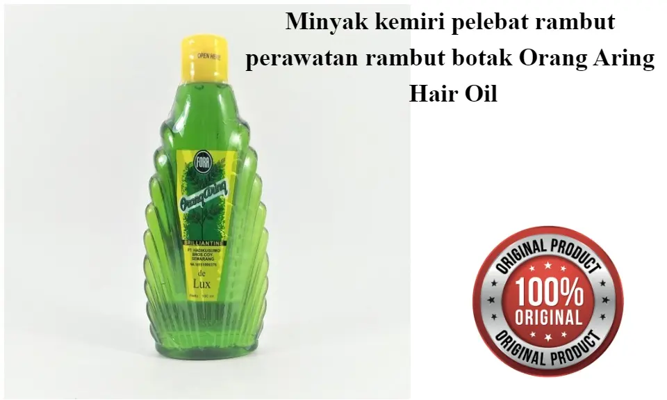 Minyak Kemiri Pelebat Rambut Perawatan Rambut Botak Orang Aring Hair Oil Lazada Indonesia