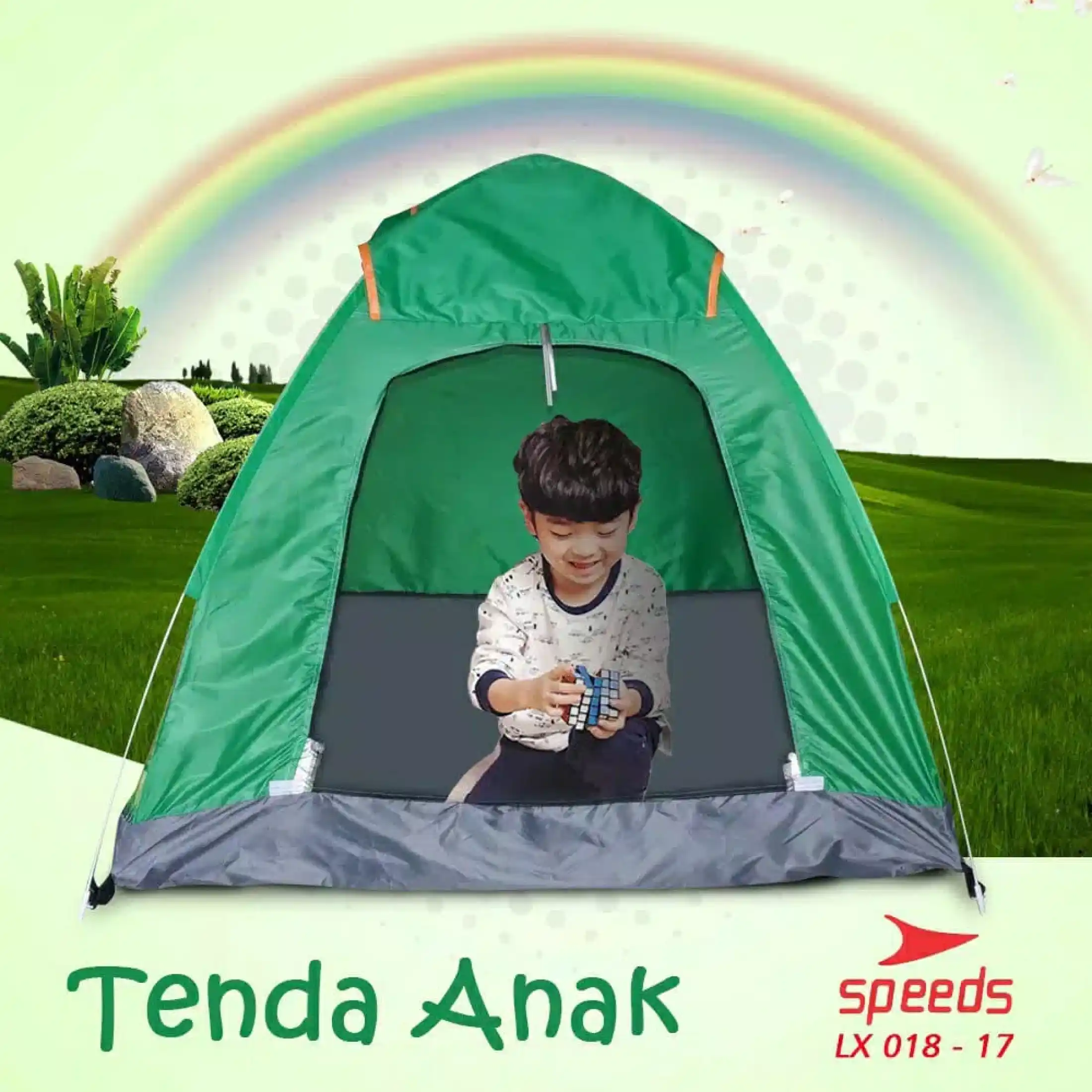 Tenda Anak Karakter Kartun Camping Outdoor Berkemah Di Gunung Pantai Anak Buka Otomatis Anti Air 018 Lazada Indonesia