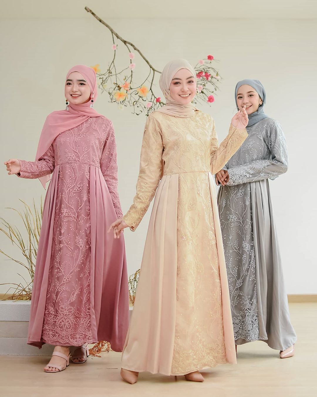 Azzava Dress Model Gamis Brokat Modern Untuk Remaja Fashion Hijab Syar I Remaja Gaun Pesta Muslim Elegan Dan Mewah Baju Gamis Wanita Model Terbaru 2020 Lebaran Gamis Syari