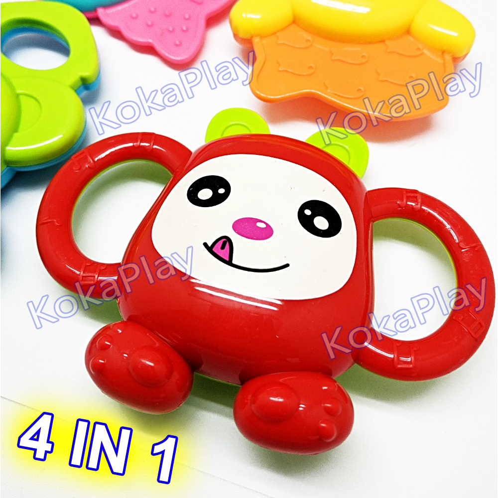 Kokaplay Baby Rattle Playset Mainan Anak Laki Laki Mainan Anak