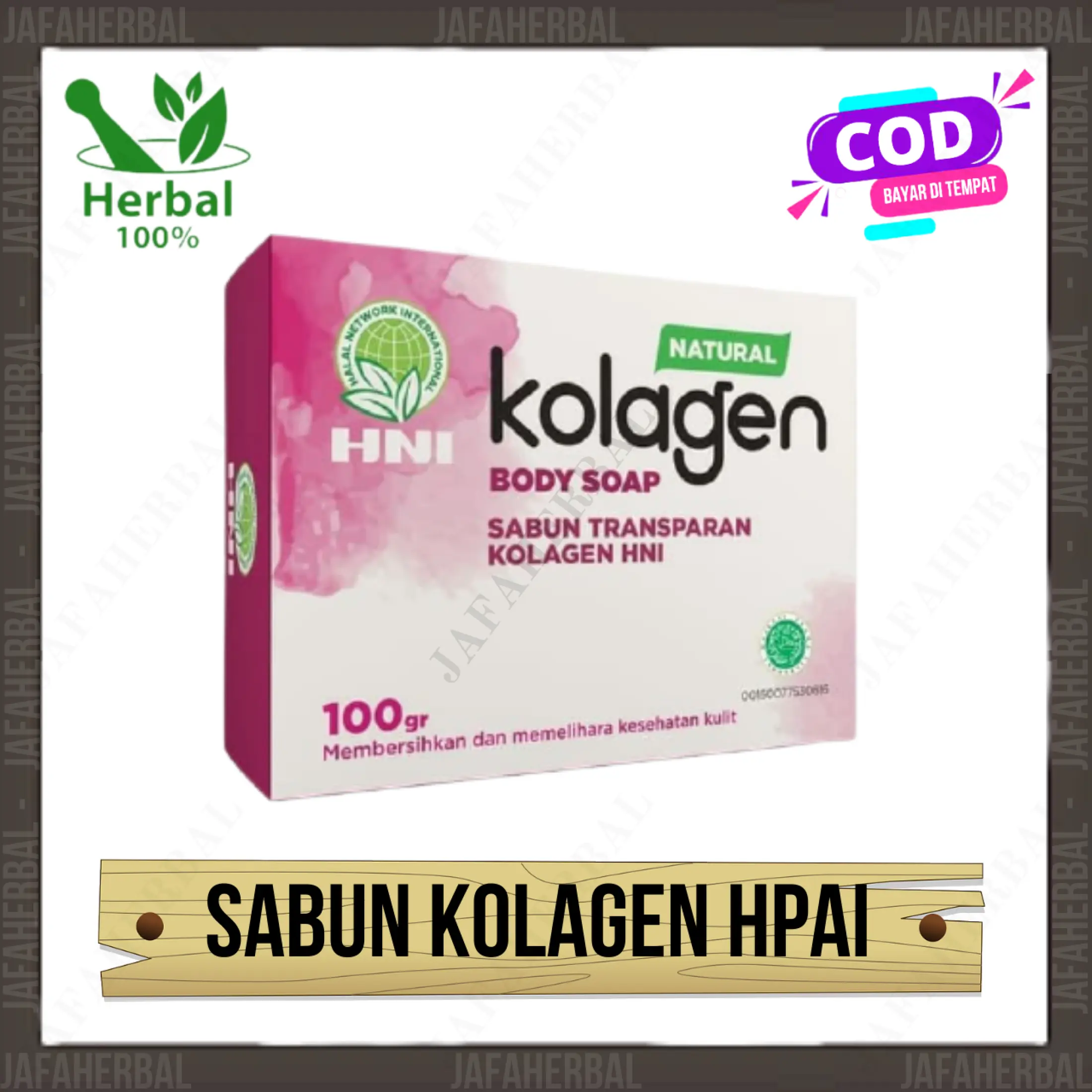 Natural Collagen Body Soap Hni Hpai Sabun Kolagen Transparan Hni Hpai 100gr Lazada Indonesia