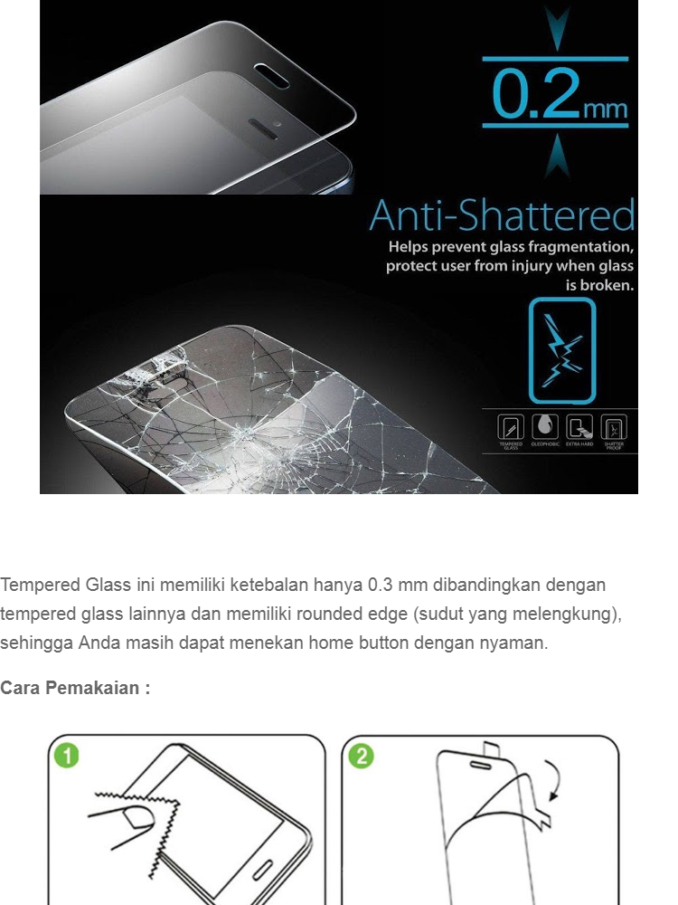 Produk Lain. Tempered Glass Xiaomi MI A2 Lite Ukuran 5.84 Inch Temper Anti Gores ...