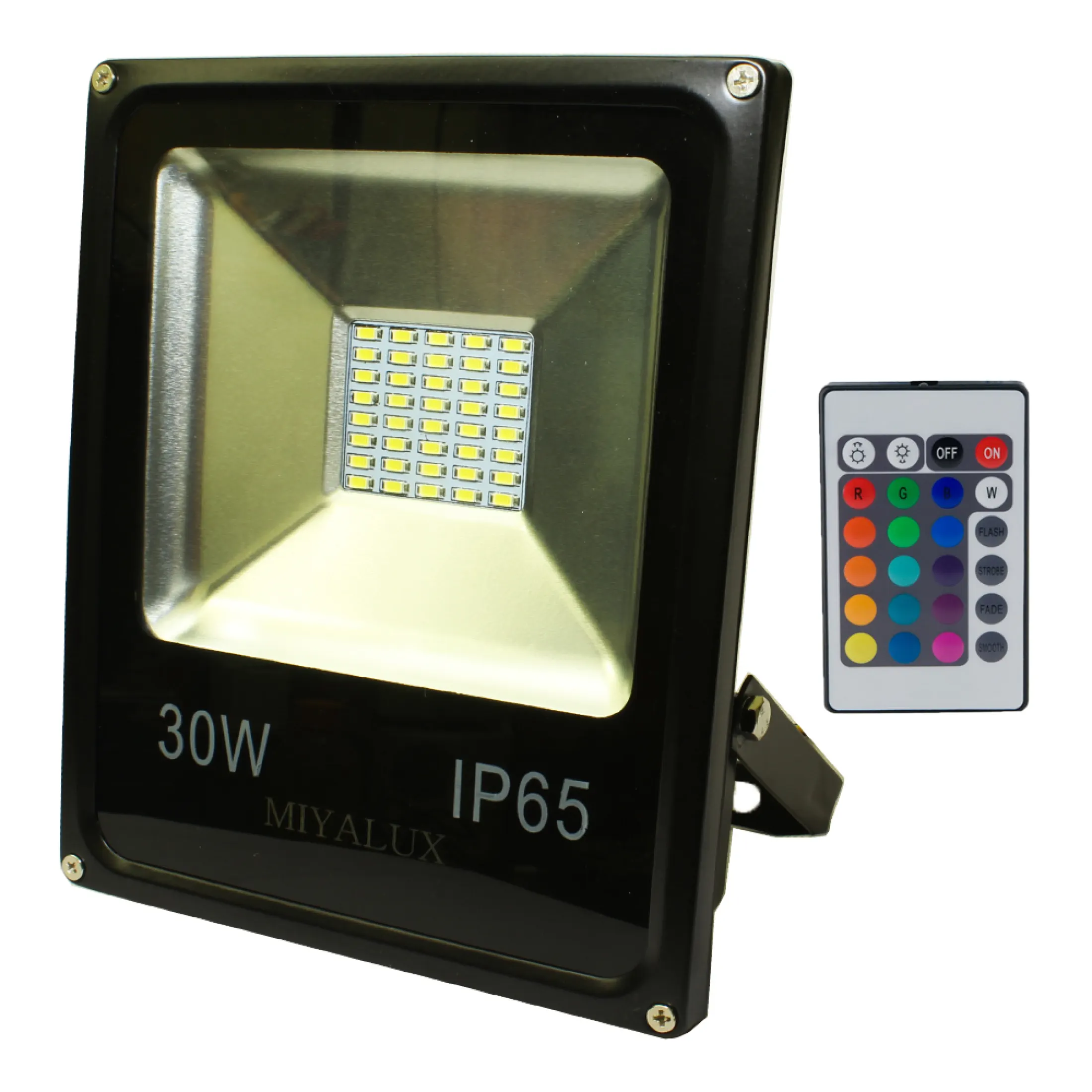 Miyalux Lampu Sorot Led Smd 30watt Multicolor Lazada Indonesia
