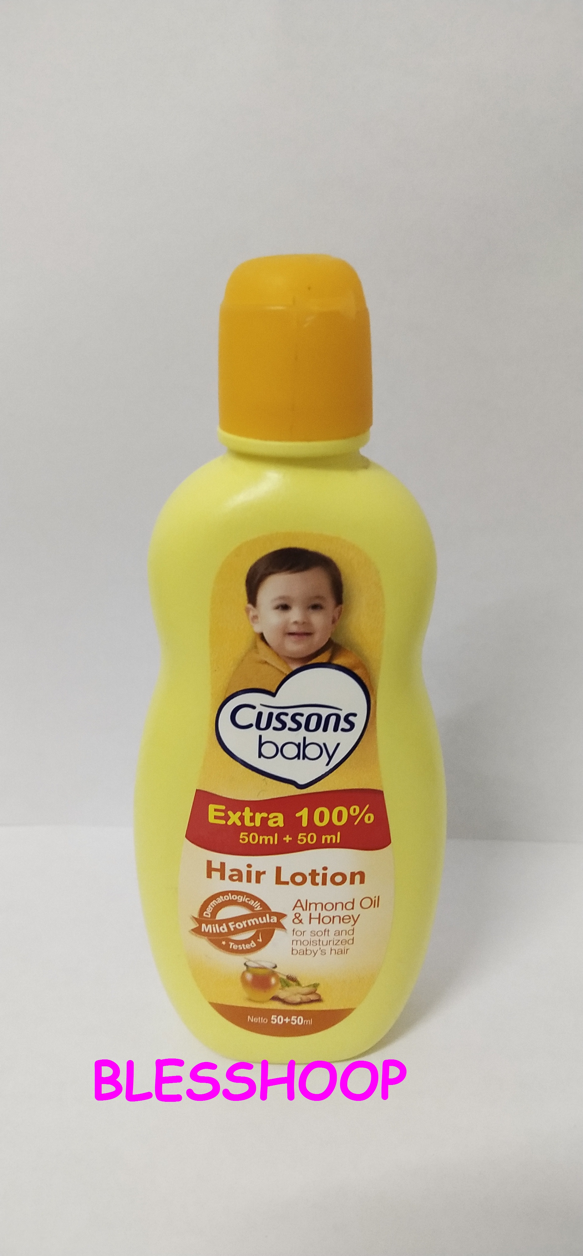cussons baby hair lotion almond oil & honey