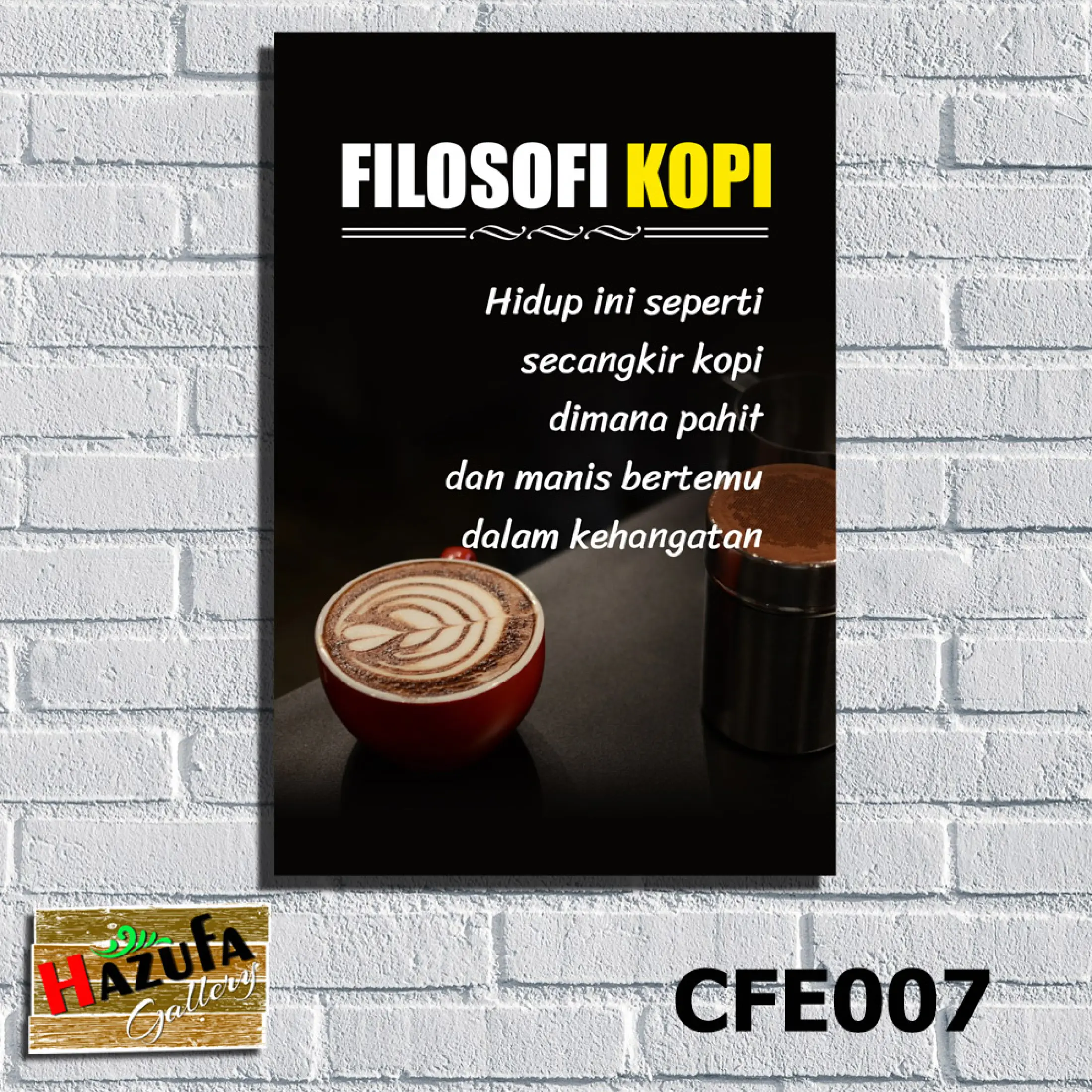 Hiasan Dinding Cafe Filosofi Kopi Poster Kayu Hiasan Dinding Coffe Shop Hiasan Dinding Rumah Hiasan Dinding Kamar Hiasan Dinding Cafe Hiasan Dinding Dapur Hiasan Dinding