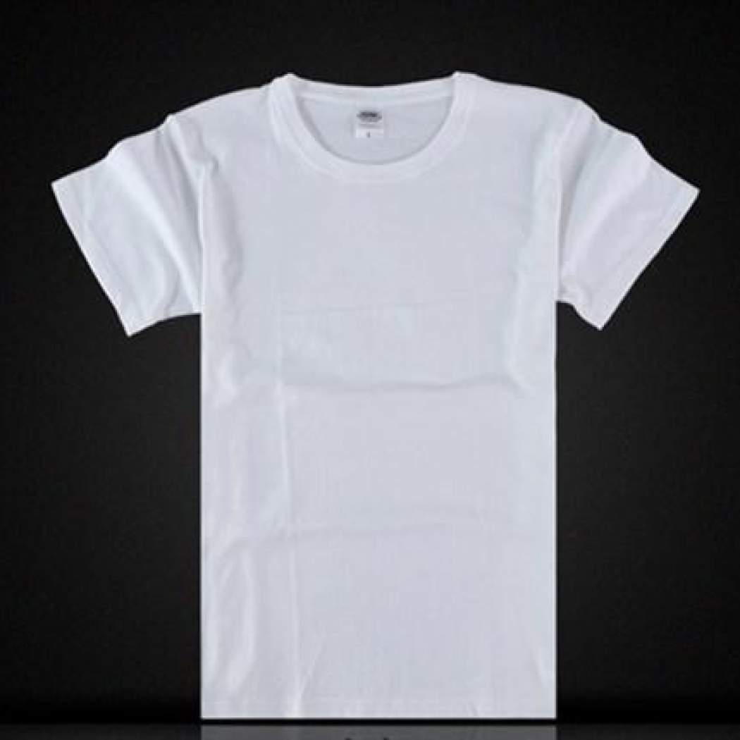 Foto Kaos Oblong Putih Polos Desain Kaos Menarik