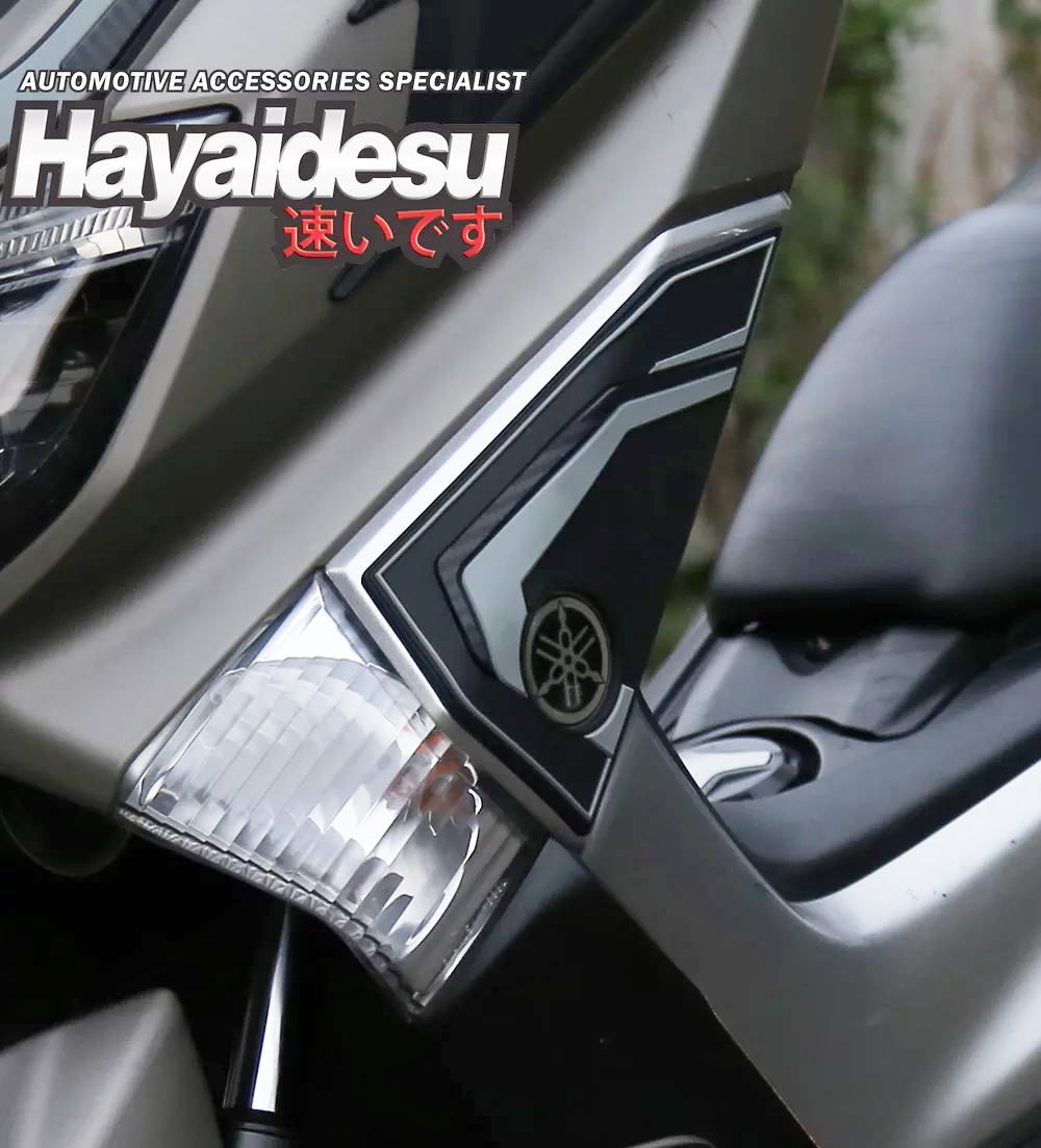 Cover Timbul Full Set Abu AbuYamaha NMAX Tahun 2015 2019 Modifikasi Aksesoris NMAX Old Lazada Indonesia