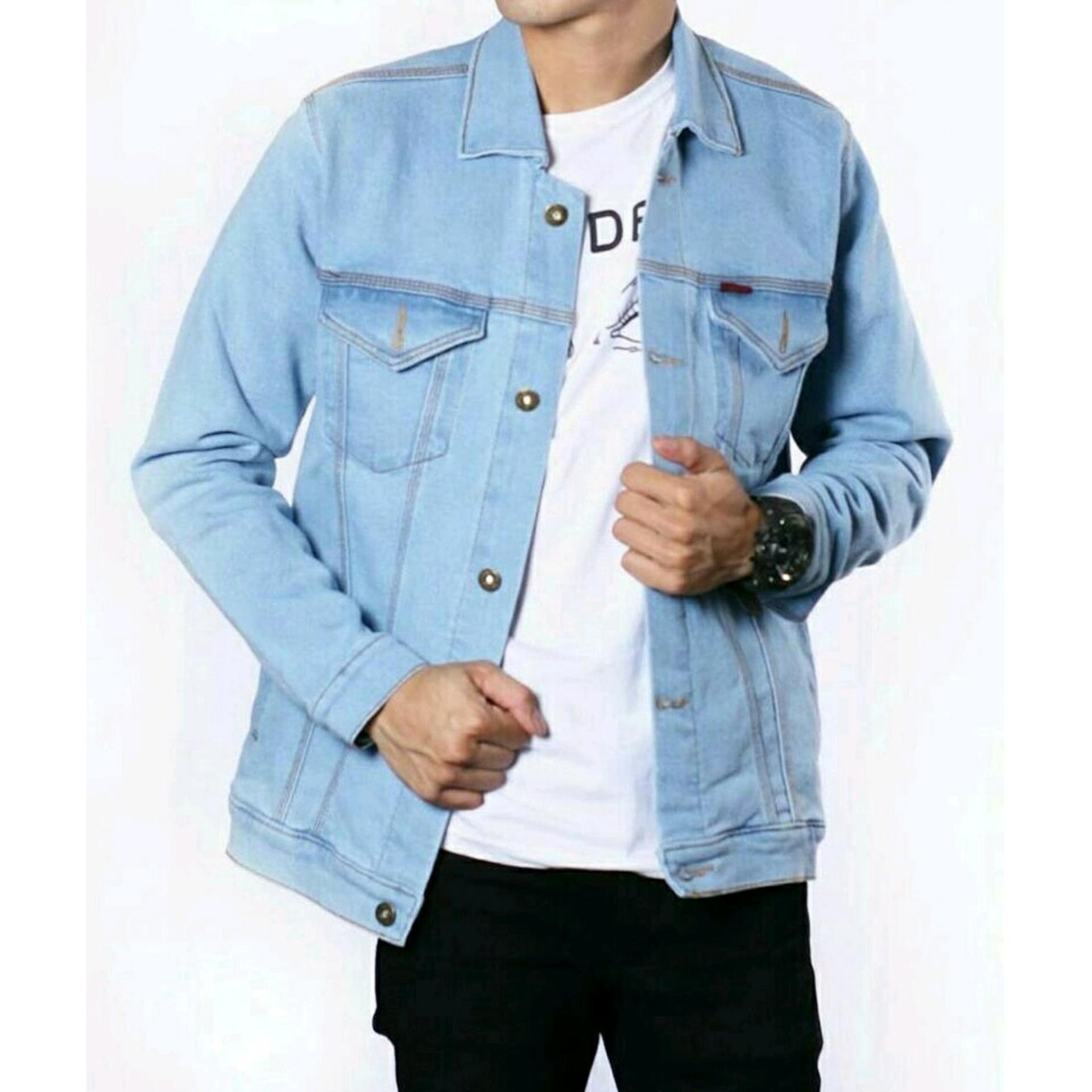 550 Koleksi Model Jaket Cowok Jeans Gratis