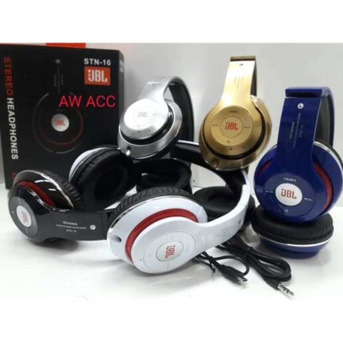 Headphones Stereo Bluetooth JBL STN-16 | Lazada Indonesia
