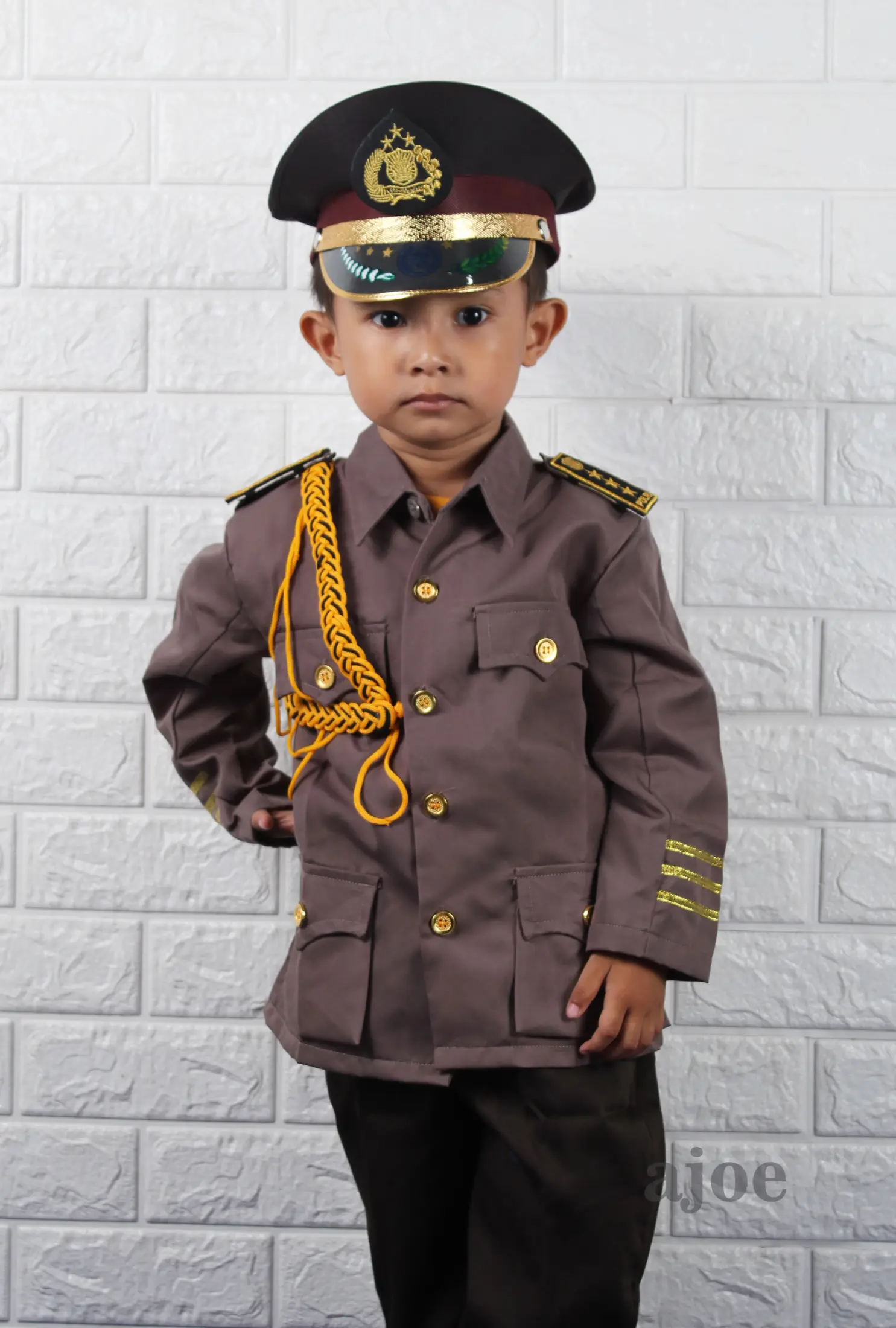 Ajs Seragam Polisi Anak Baju Karnaval Anak Seragam Polisi Anak Setelan Komplit Seragam Karnaval Anak Bisa Bayar Di Tempat Cod Lazada Indonesia