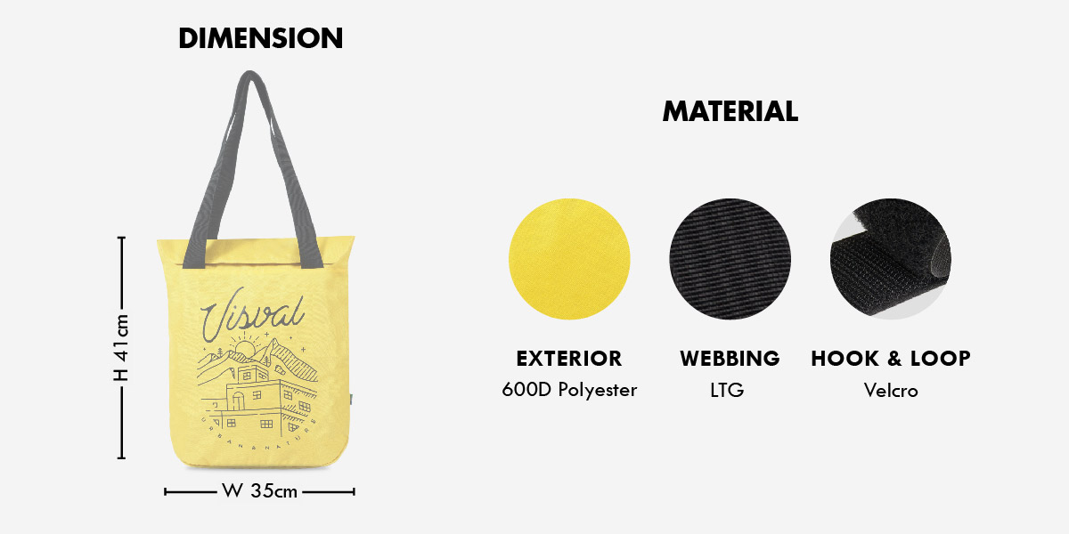 visval tote bag