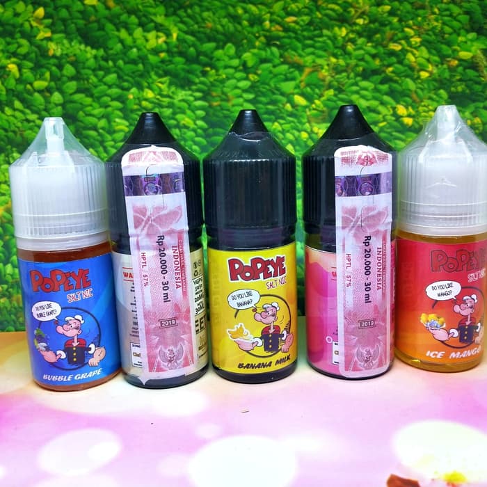 Liquid Popeye Salt 30ml Nic 20mg Salt For Pod Salt Nic Pita