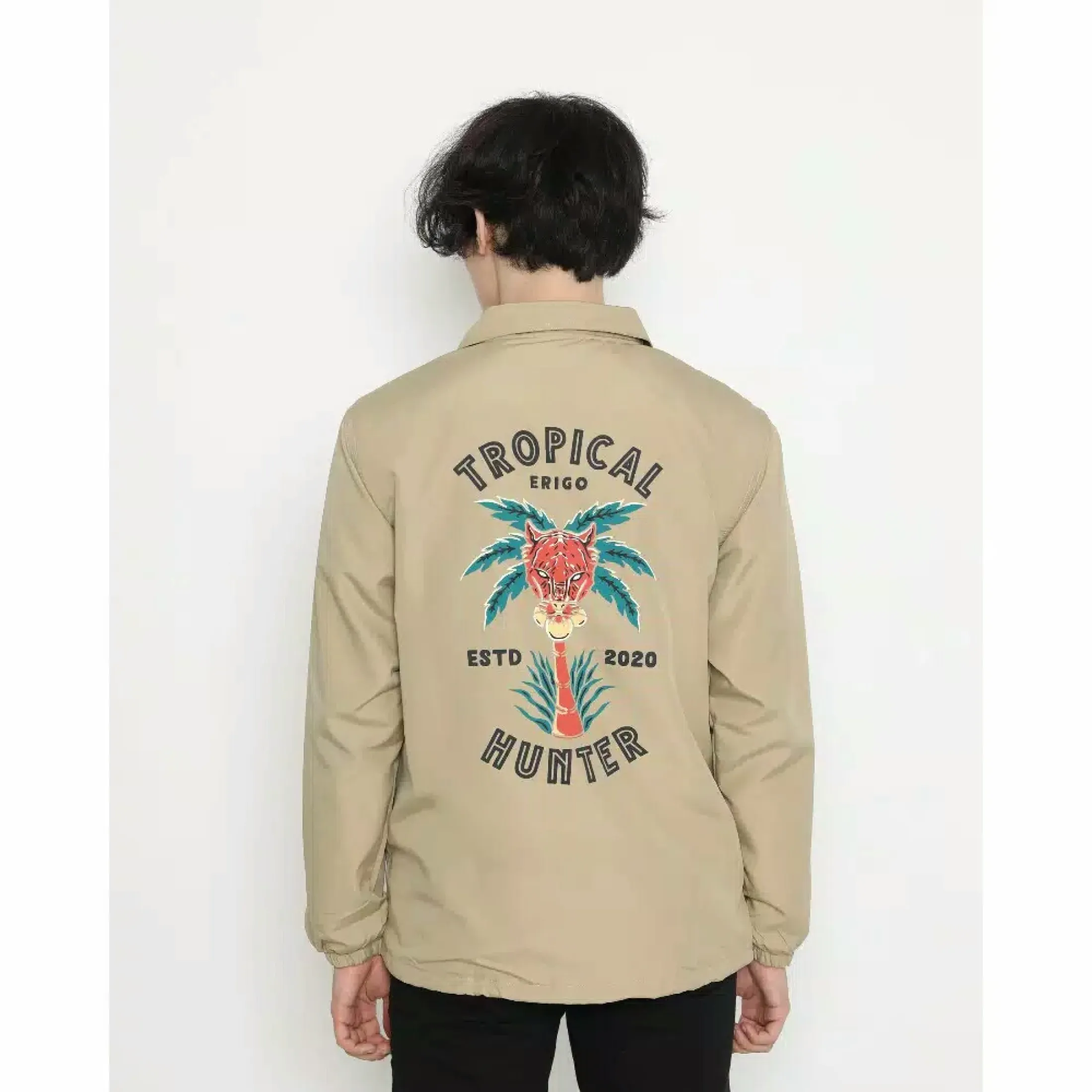tropical coach jacket
