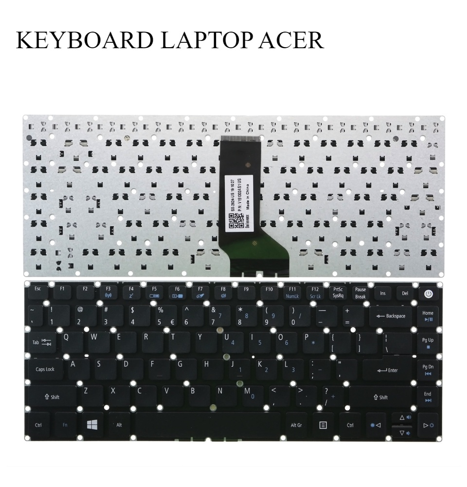 Clavier AZERTY Français Pour Acer Aspire ES1-420, ES1-421, ES1-432, ES1-433 - Remplacement Neuf