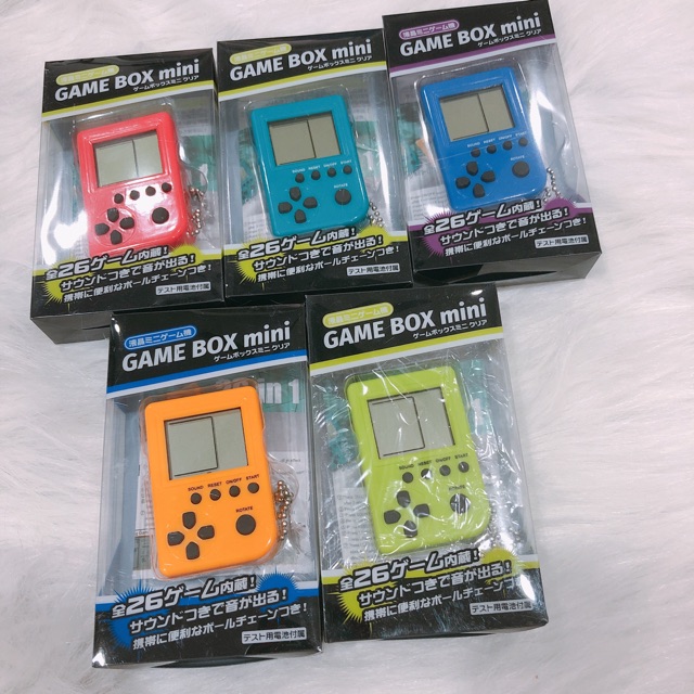 retro mini game box