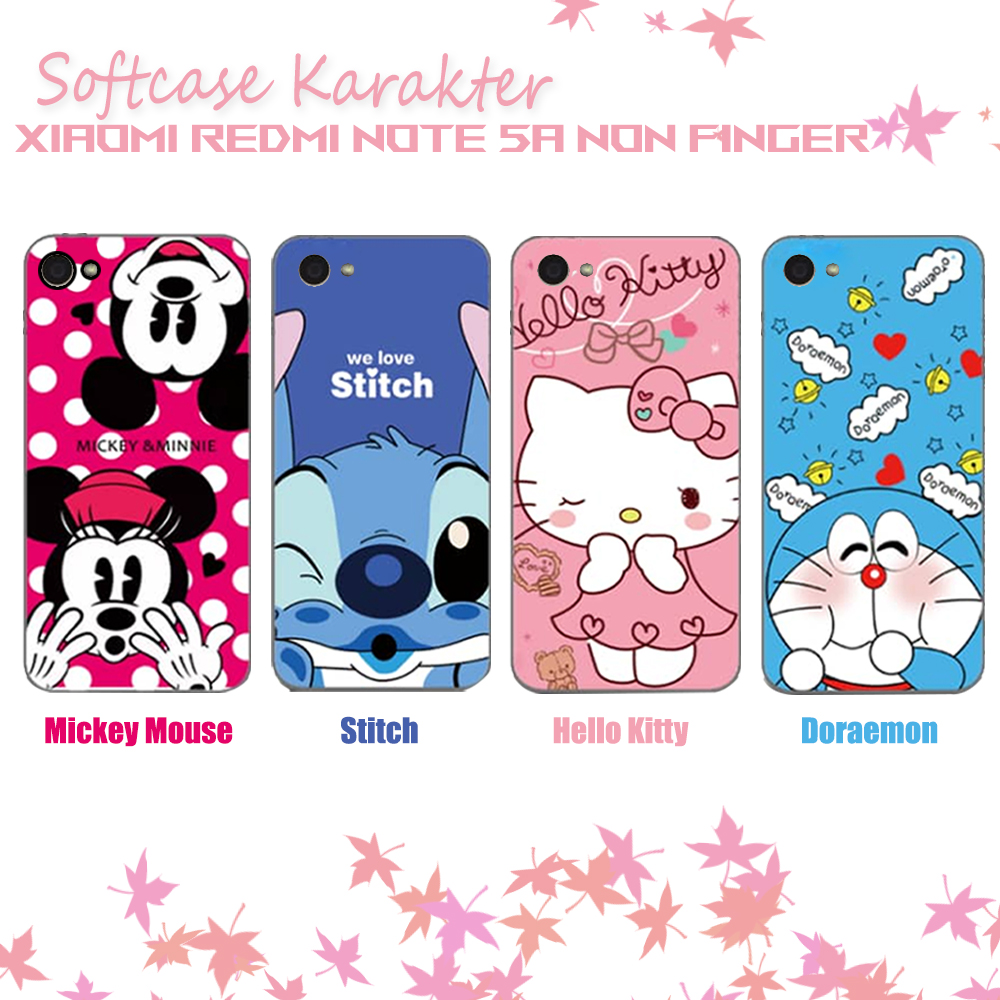 Softcase Karakter Tempered Glass Xiaomi Redmi Note 5a Note Softcase Karakter Tempered Glass Xiaomi Redmi Note 5a Note