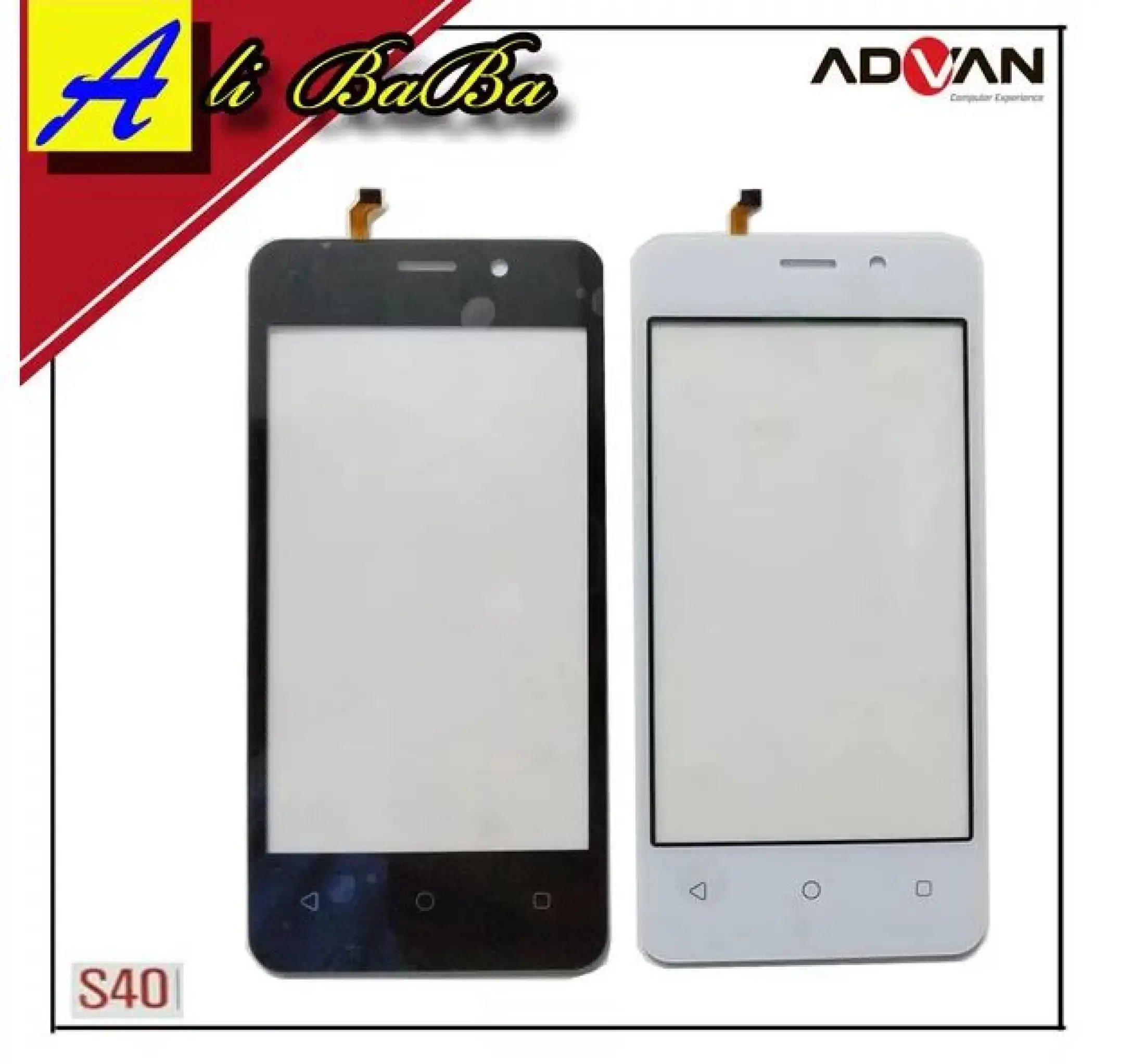 Touchscreen Advan S40 Layar Sentuh Advan Vandroid S40 Kaca Hp Advance S40 Lazada Indonesia