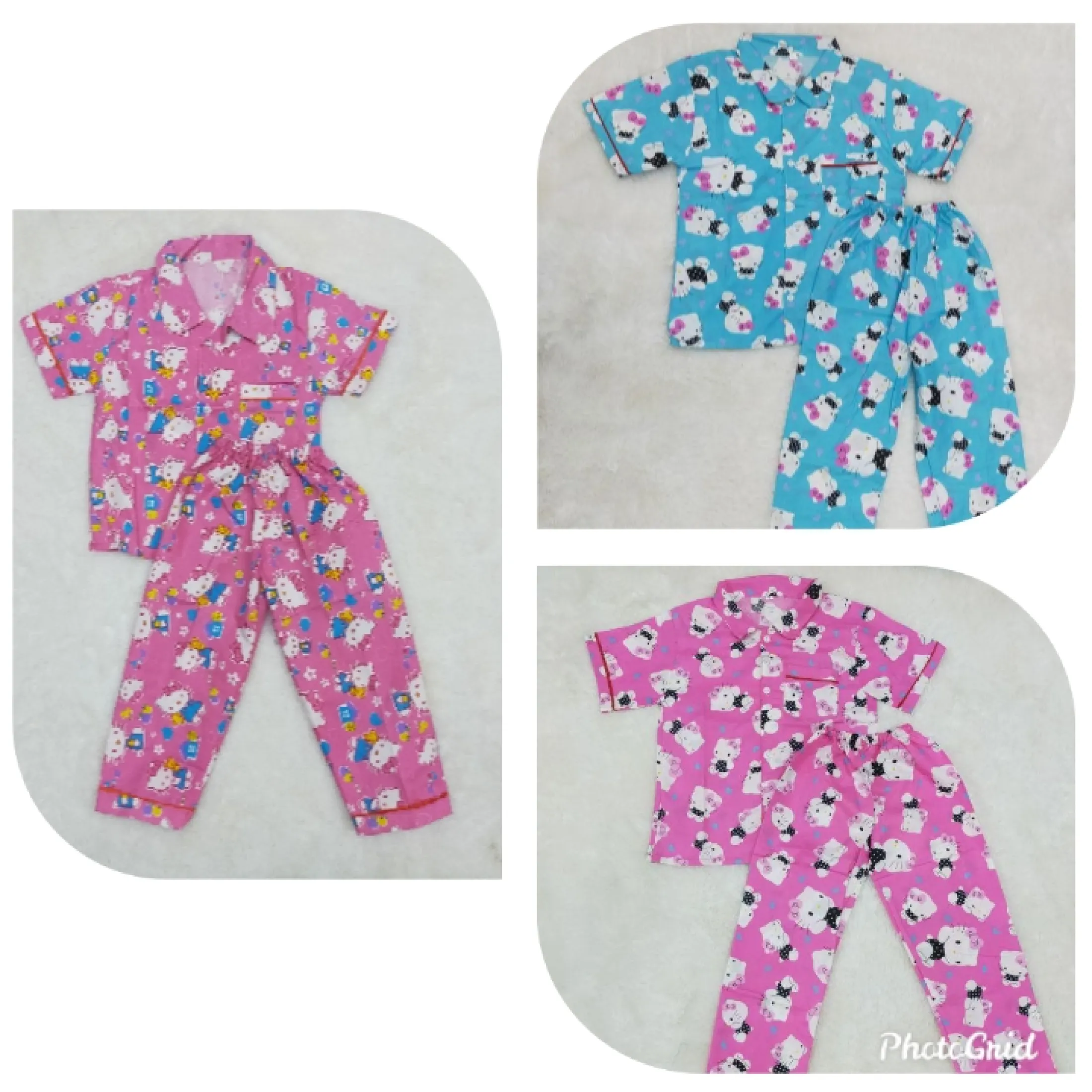 Piyama Anak Hello Kitty Piyama Anak Usia 1 8 Tahun Baju Tidur Anak Lazada Indonesia