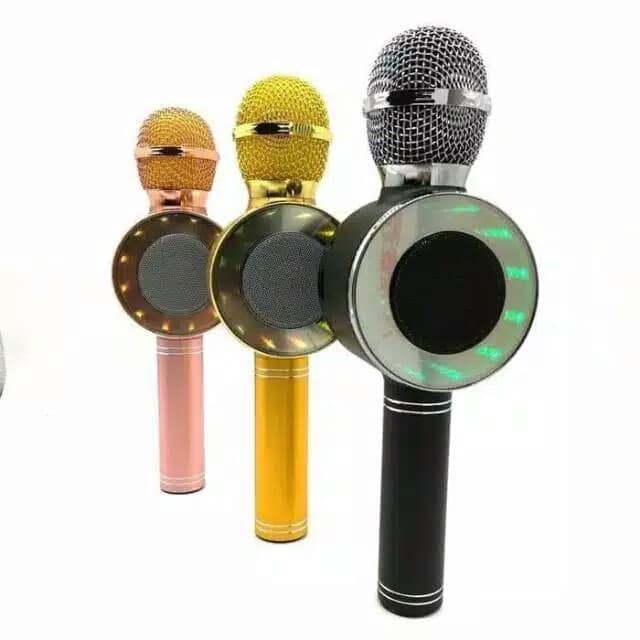 Newstyle Ws668 Microphone Karaoke Bluetooth Mikrofon Ktv Bluetooth