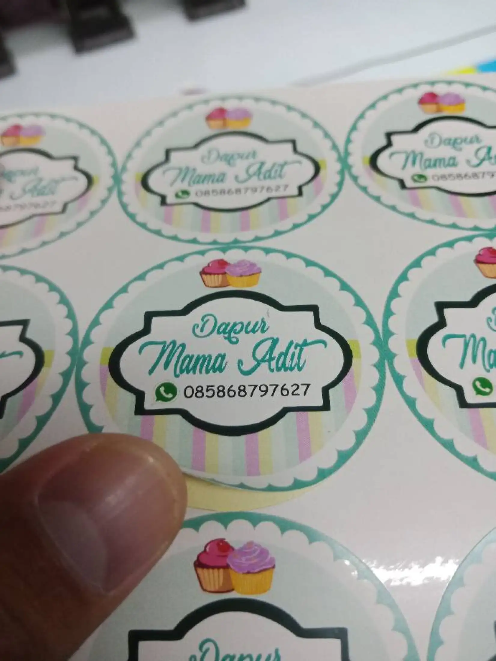 Stiker Label Stiker Kemasan Free Desain Lazada Indonesia