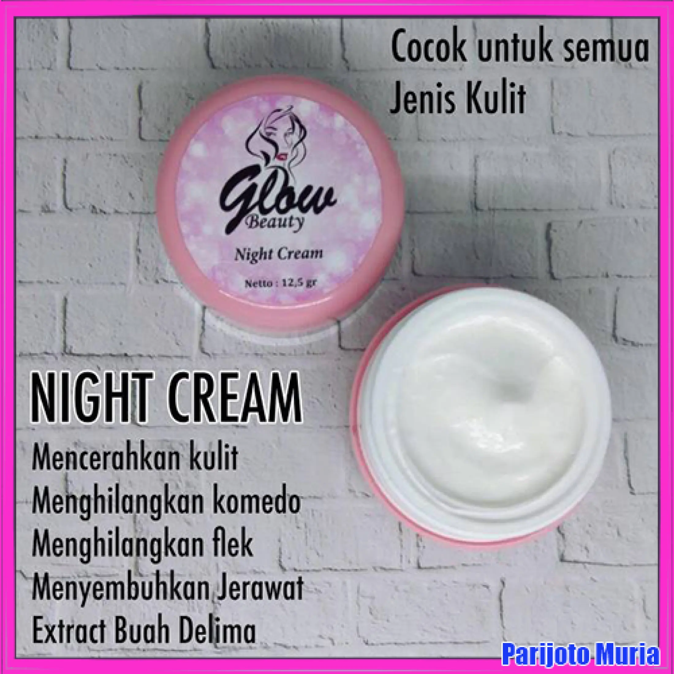 night cream glow beauty
