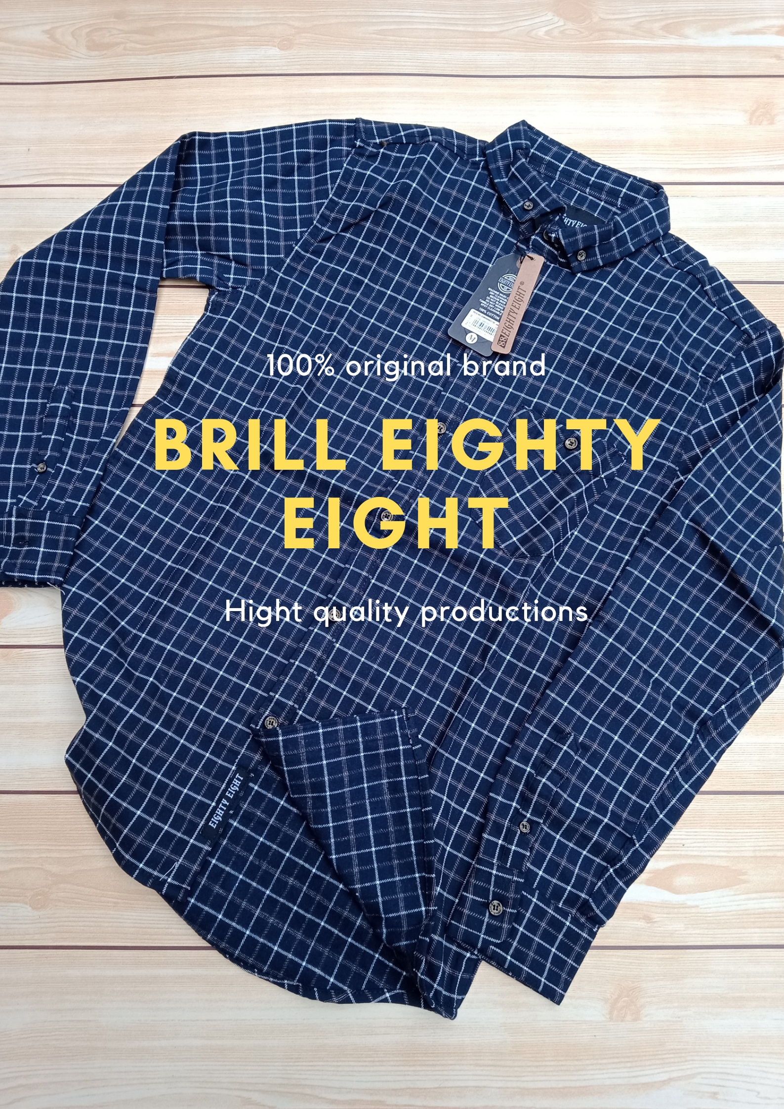 Kemeja Flanel Pria Kemeja Kasual Kemeja Eighty Eight Kemeja Lengan Panjang Lazada Indonesia
