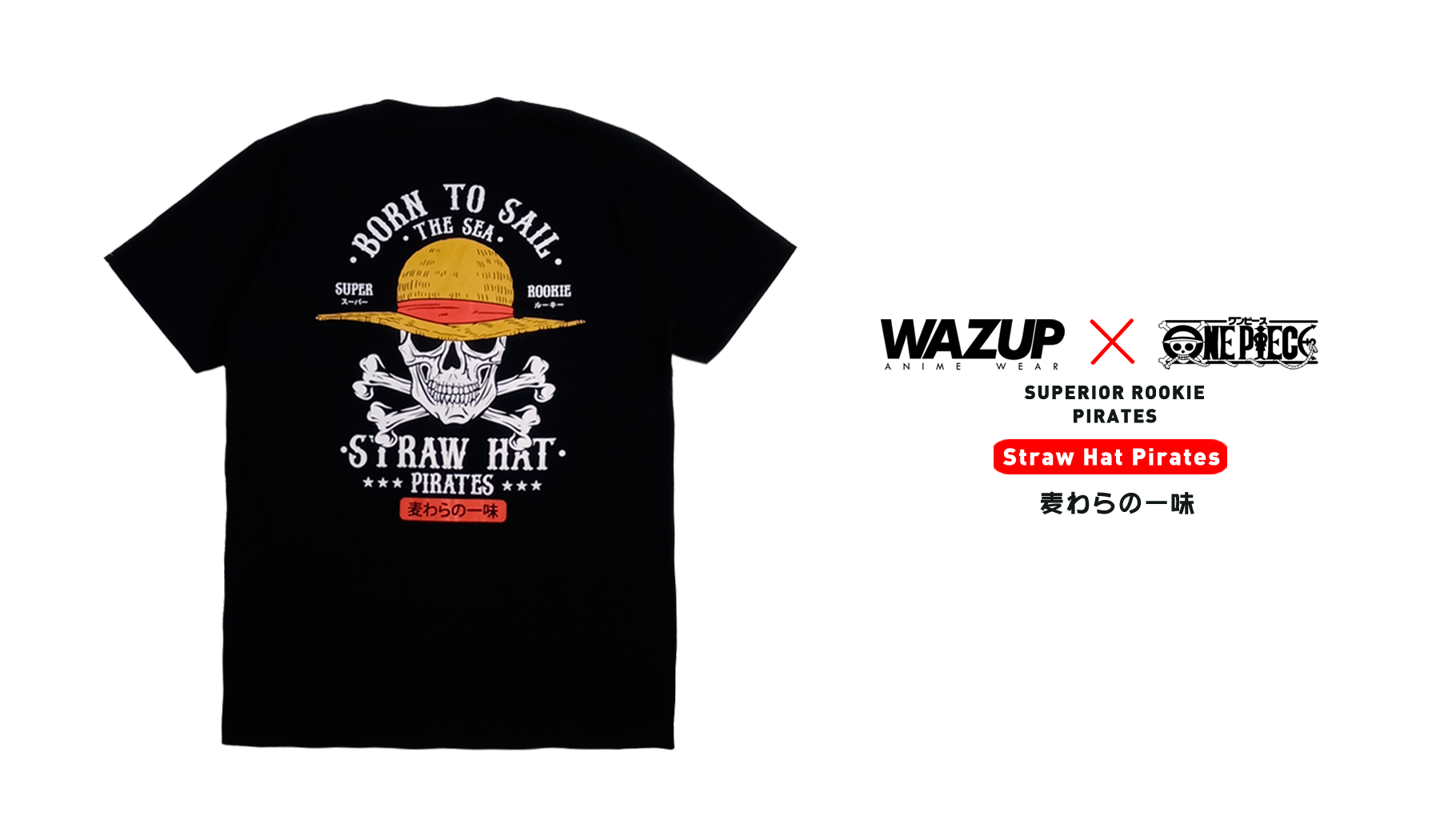 Kaos Anime One Piece Straw Hat Pirates 