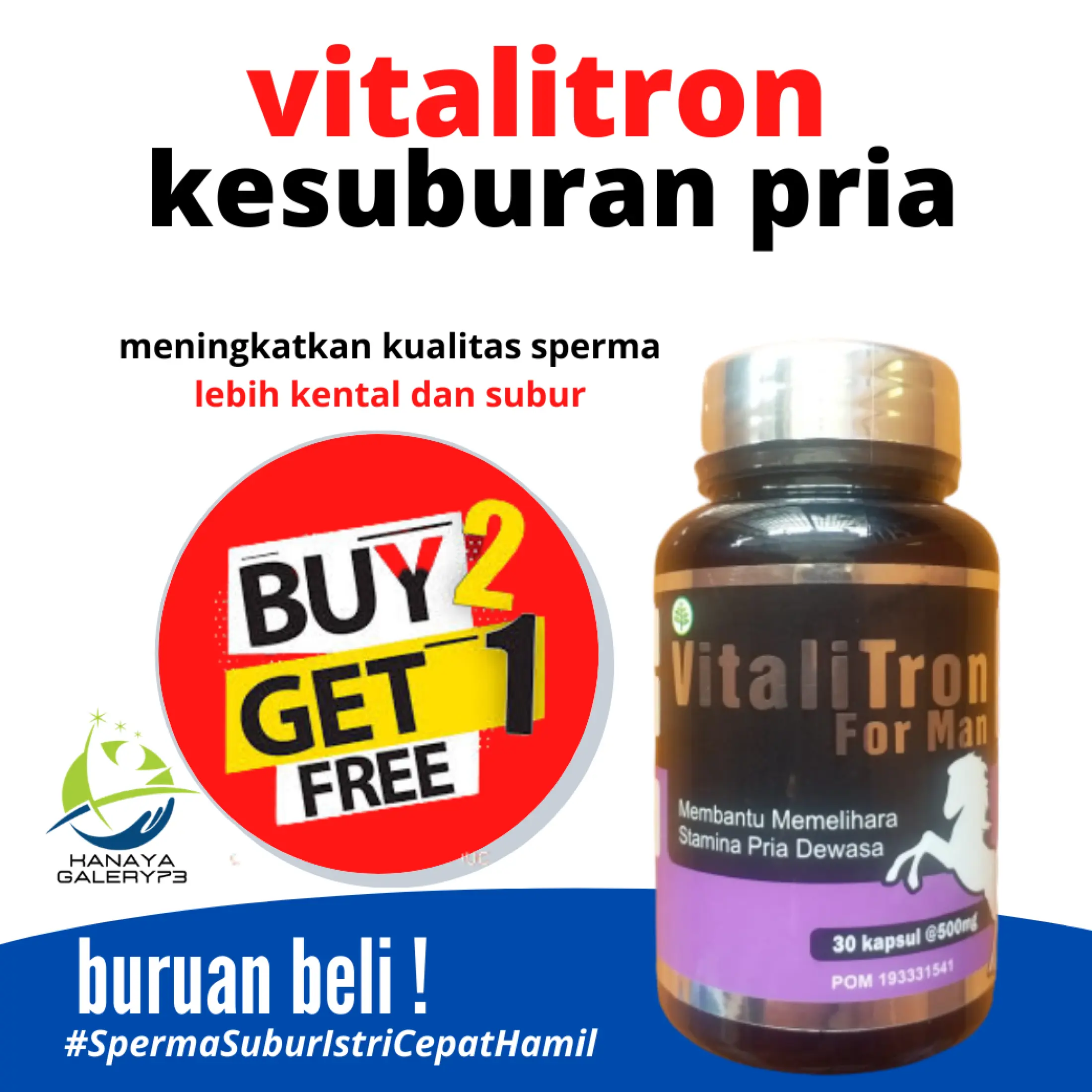 Herbal Kesuburan Sperma Pria Vitalitron Terbukti Meningkatkan Energi Vitalitas Mencegah Sperma Encer Mencegah Ejakulasi Dini Meningkatkan Kesuburan Pria Membantu Kualitas Sperma Makin Subur Membantu Kualiitas Sperma