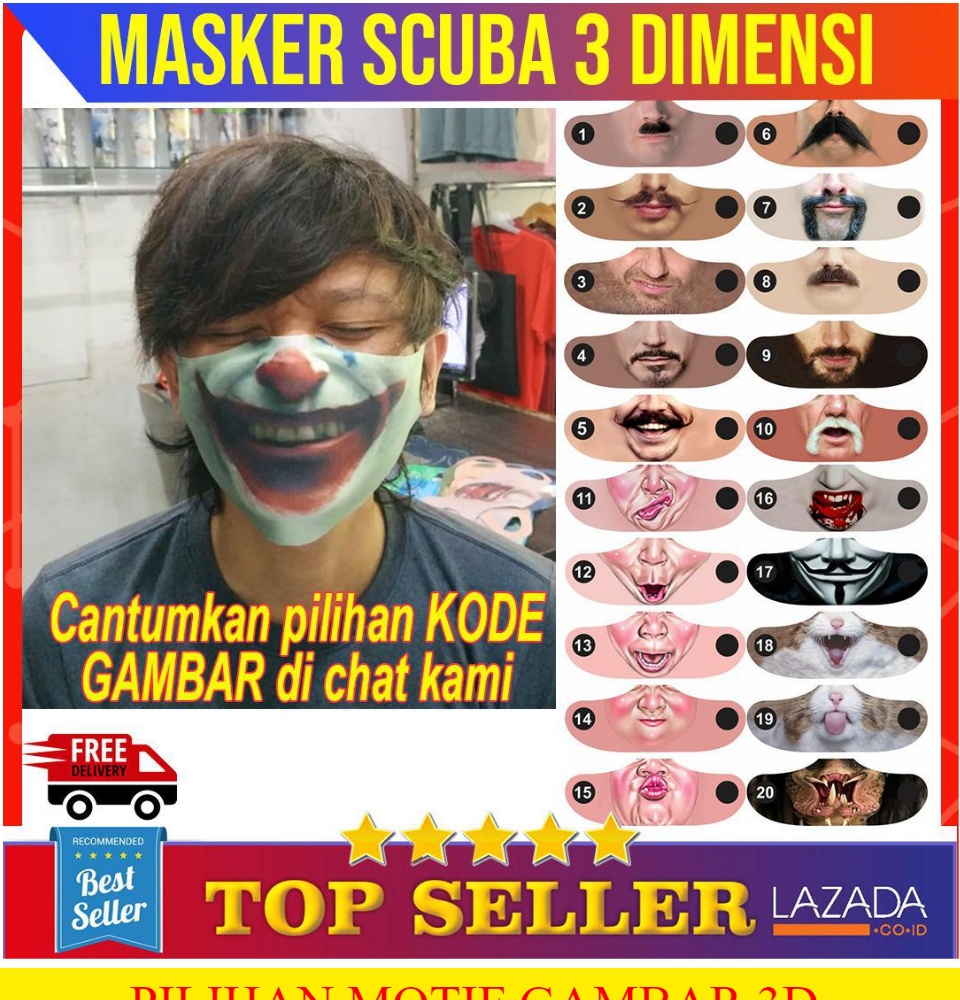 List Harga Masker  Sensi Anak Paling Fenomenal di Indonesia 