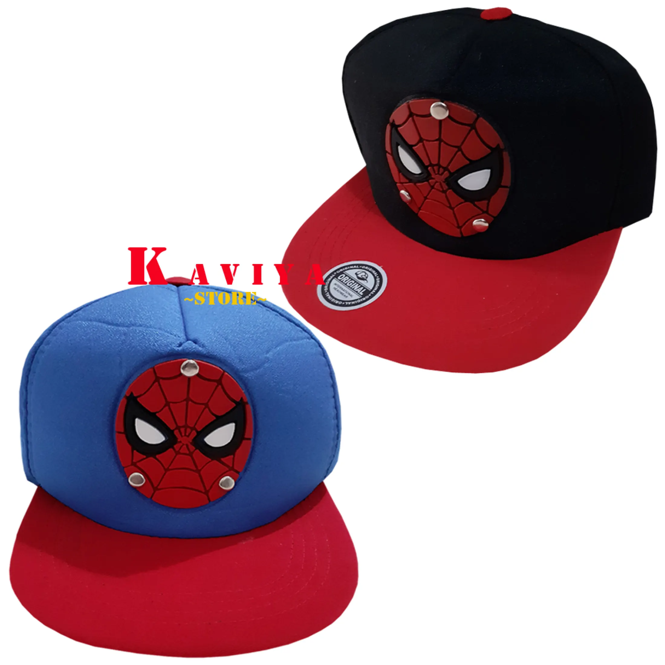 Topi SNapback Anak Laki Laki Gambar Timbul Spiderman Keren Terbaru Trendy Lazada Indonesia