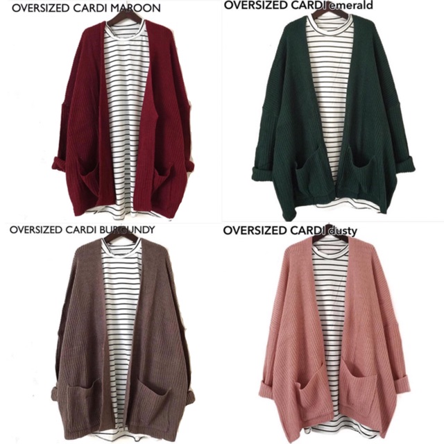 ootd cardigan maroon