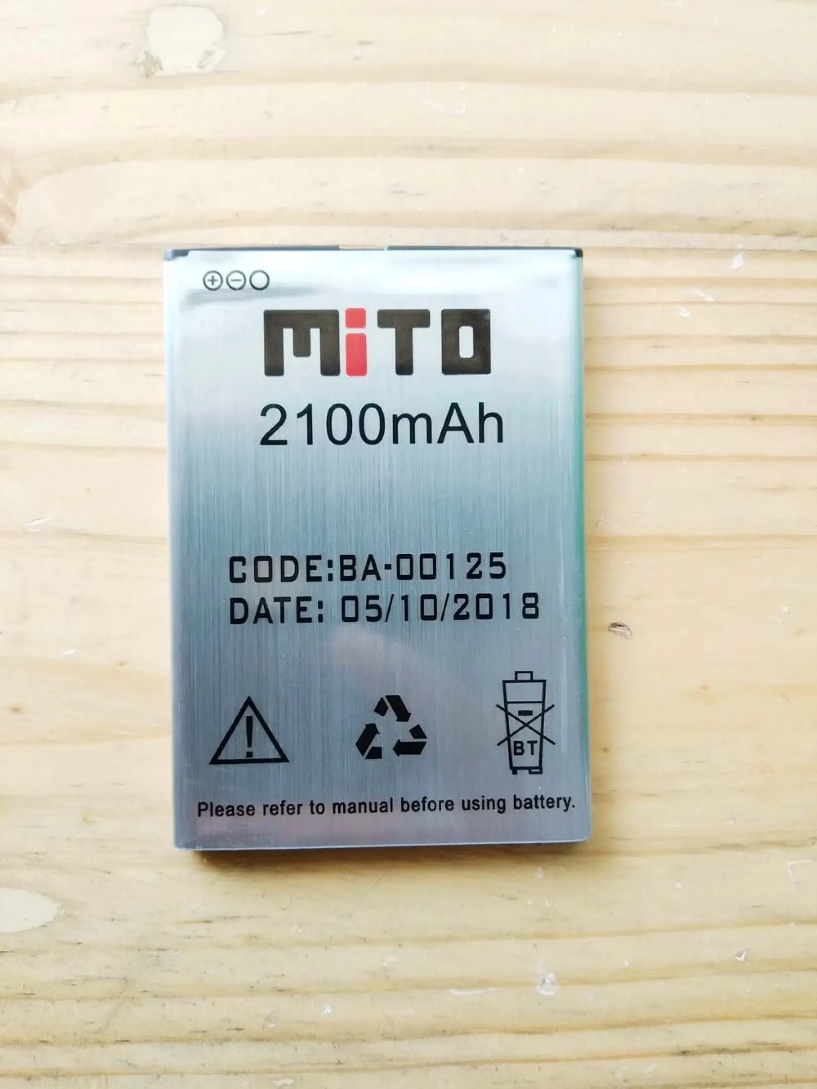 Baterai Handphone Mito A69 Fantasy 3 Ba 00125 Batre Hp Mito A69 Battery Mito Fantasy 3 Batu Mito Lazada Indonesia