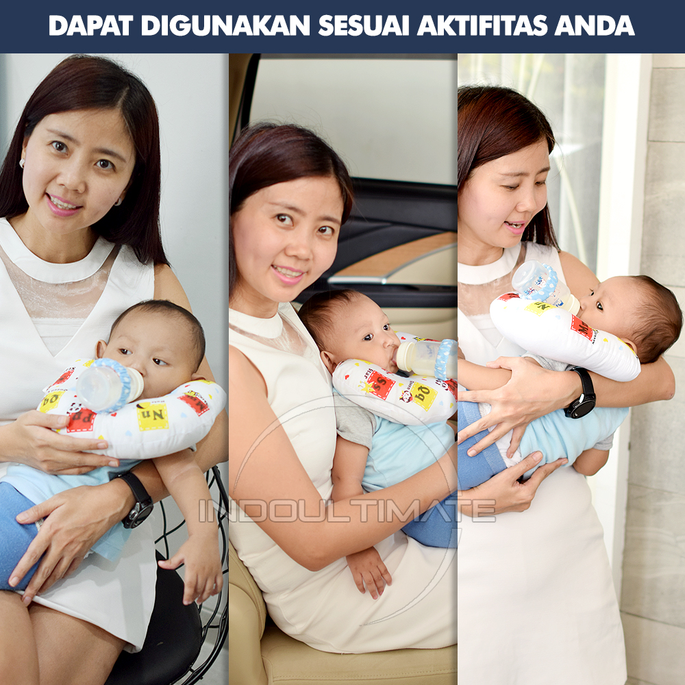 Abc Baby Leon Bantal Menyusui Bayi Bantal Botol Susu Bayi Bantal