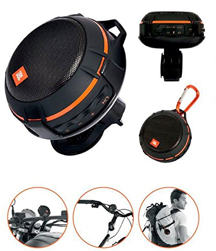 JBL Wind Bike Portable Bluetooth Speaker with FM Radio Supports A Micro SD US
