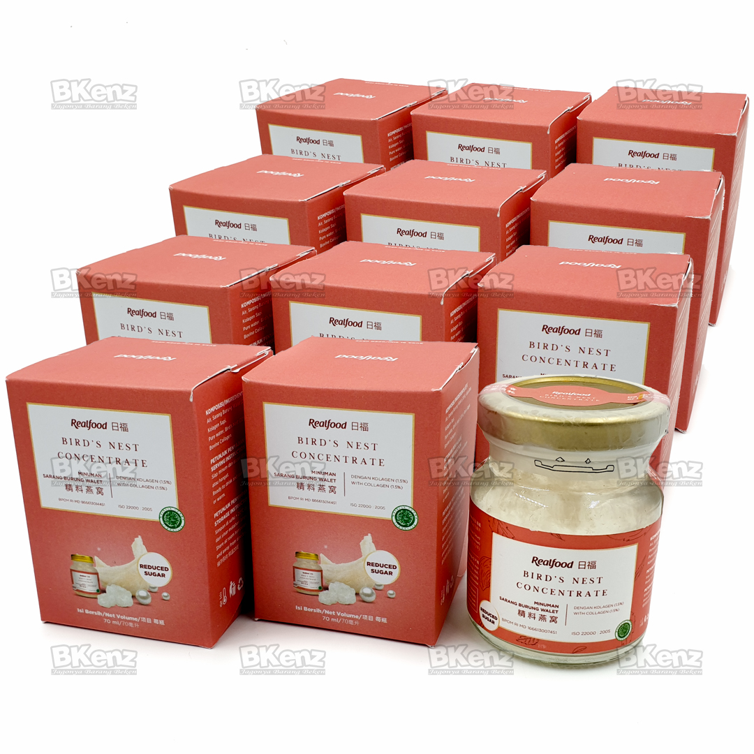 Bonus 1 Botol Realfood Forever Young Minuman Sarang Burung Walet