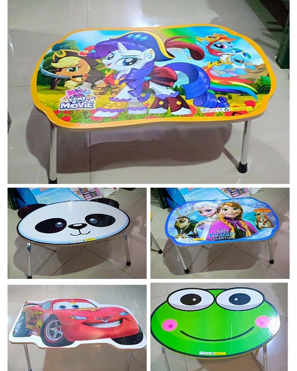MEJA BELAJAR KAYU MOTIF KARAKTER MEJA LAPTOP Motif Gambar Kartun 703han For You Style