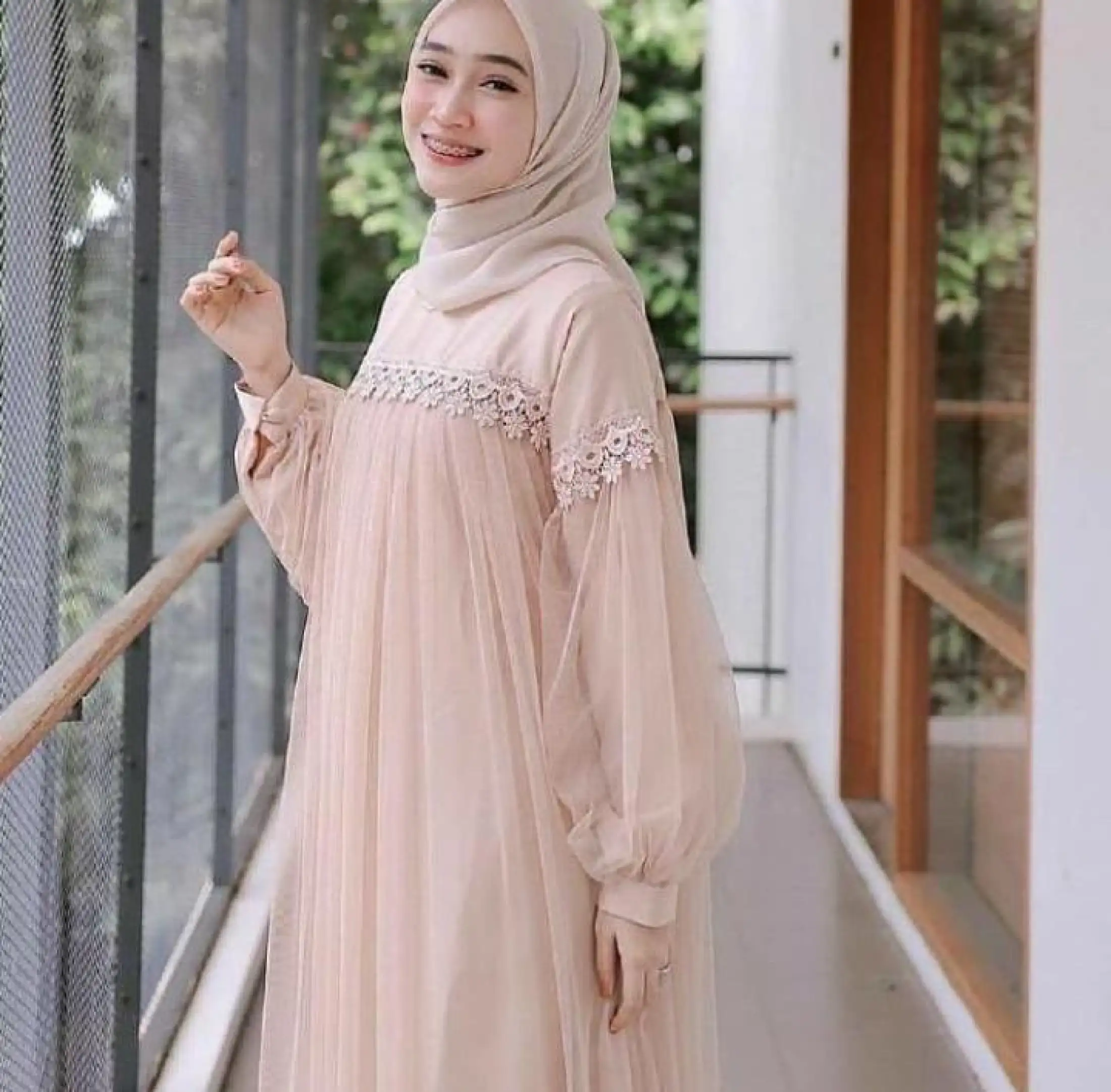 Baju Dress Zoya Maxi Wanita Bahan Moscrepe Tille Import Korea Style Baju Gamis Terbaru 2020 Modern Remaja Baju Muslim Hijab Lengan Panjang Baju Gaun Pesta Terlaris Bisa Cod Lazada Indonesia
