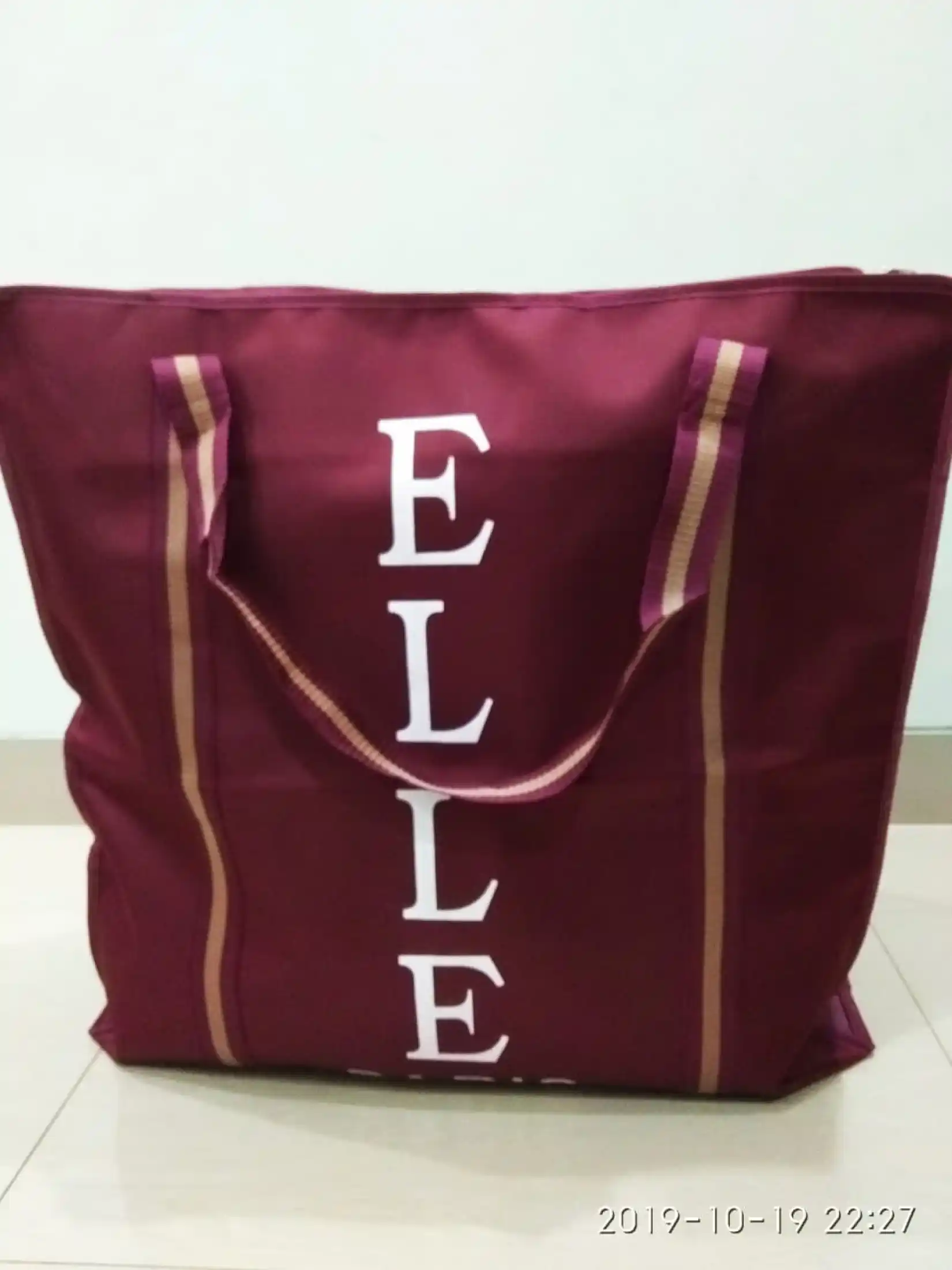 Tas Elle Paris Jumbo 58x57x20 Cm Tas Laundry Tas Serbaguna Lazada Indonesia