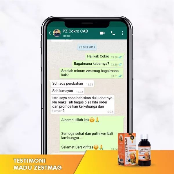 Madu Zestmag Asli Original 100 Obat Asam Lambung Gerd Maag Tukak Lambung Mual Kembung Anxiety Lazada Indonesia