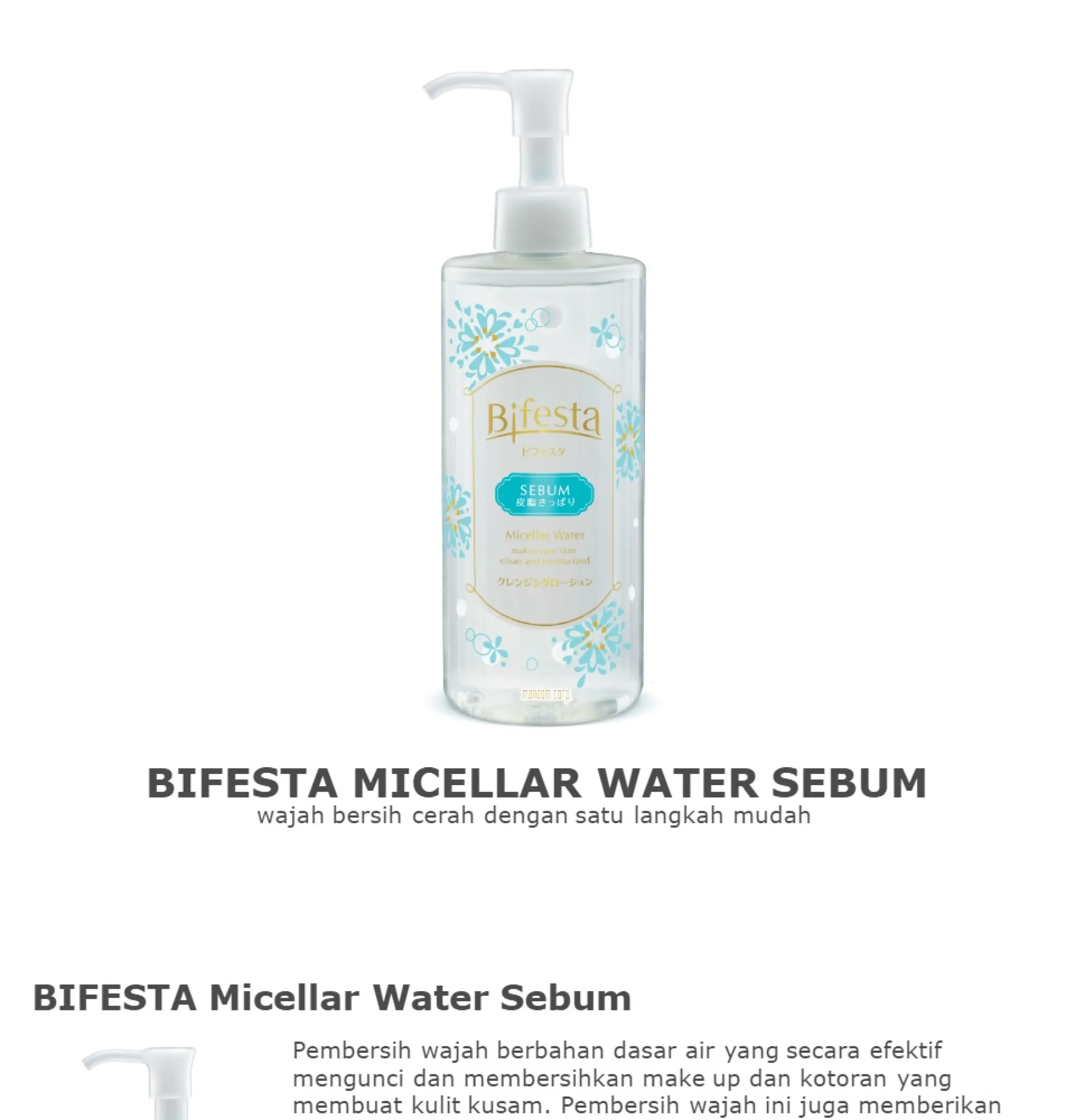 kelebihan micellar water