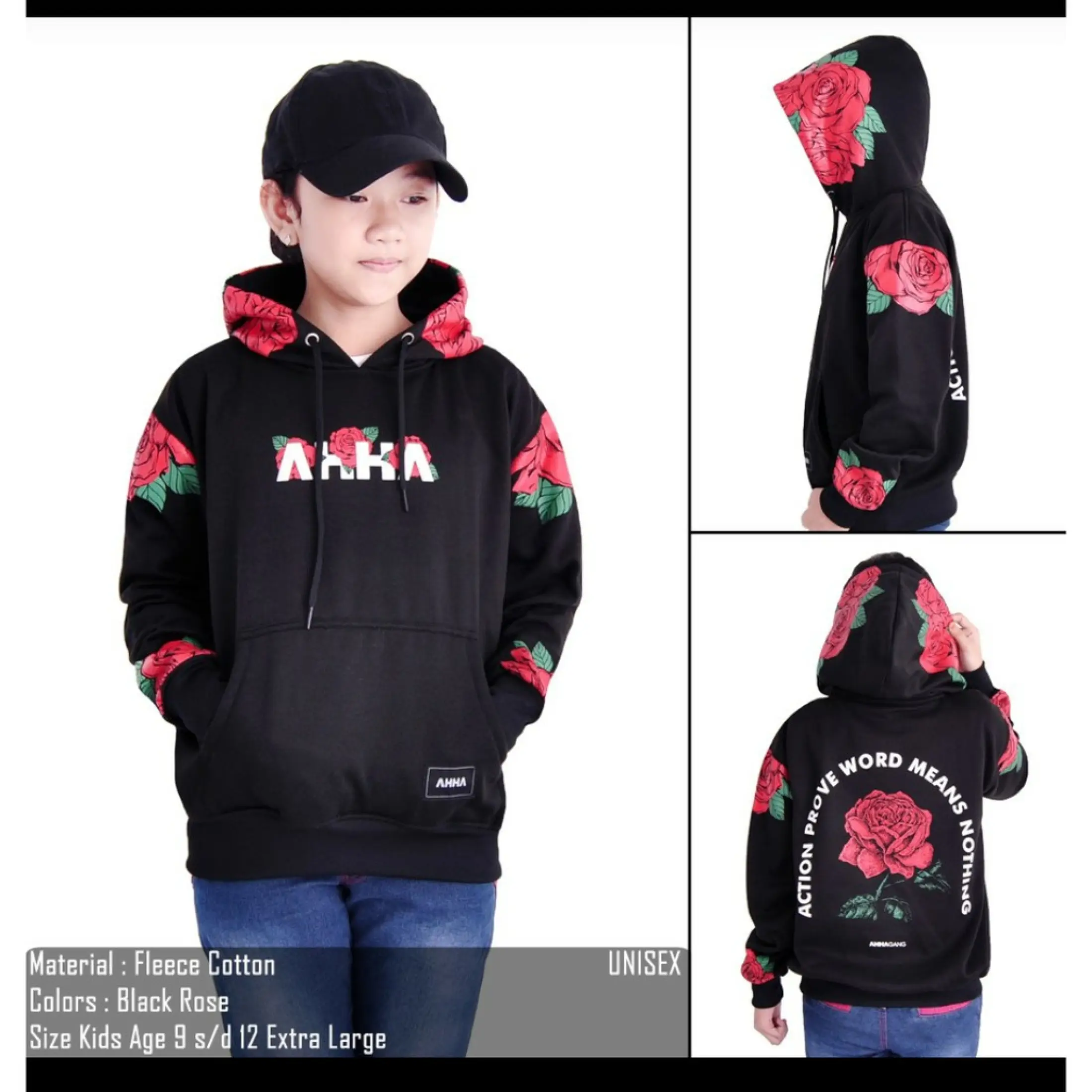sweater ahha rose