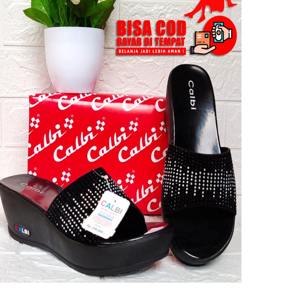 Sandal wedges clearance terbaru 219